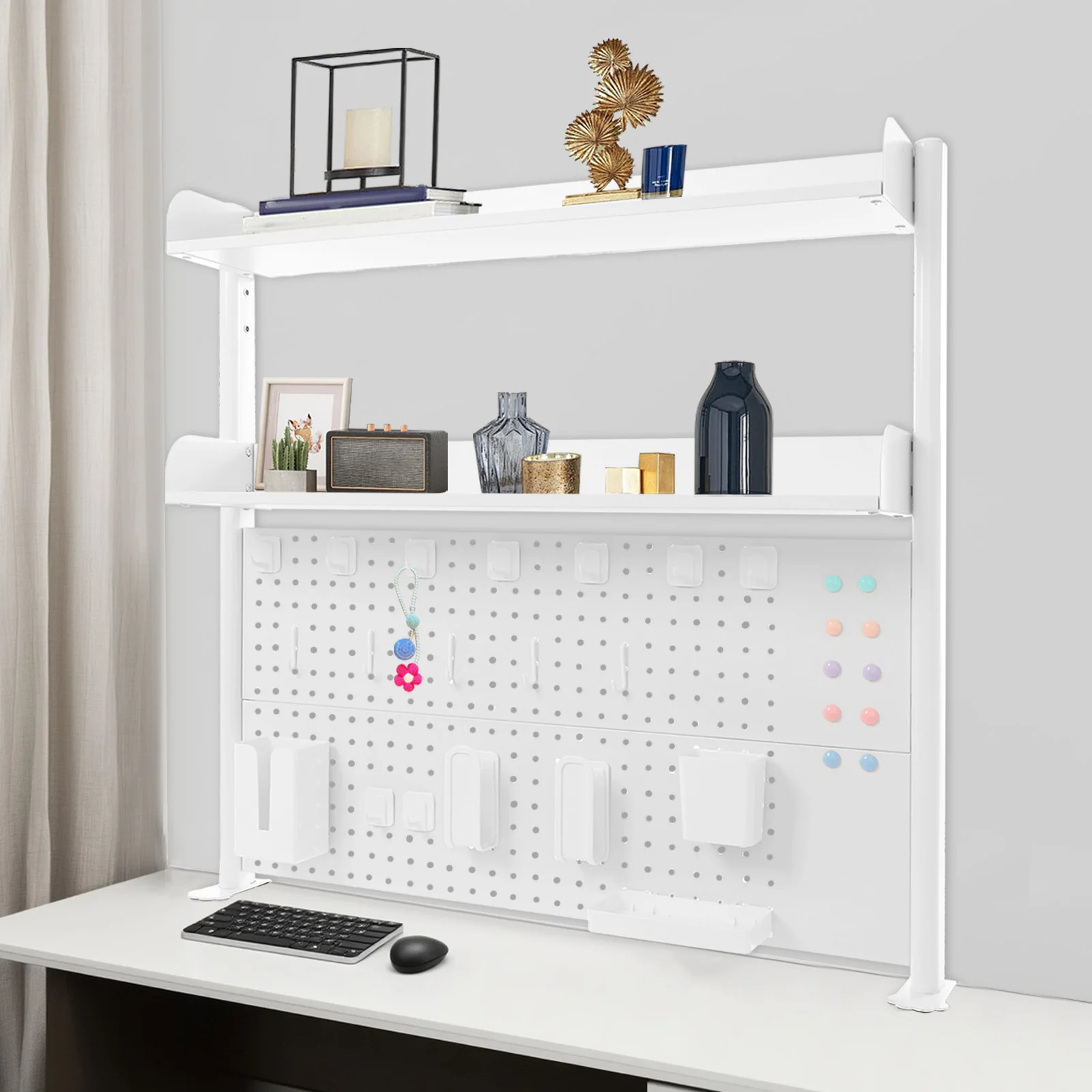 2 Shelves Desktop Bookshelf Multipurpose Clip-on Desk Organiser Countertop Clip-on Bookshelf
2 Shelves Desktop Bookshelf Multipurpose Clip-on Desk Organiser Countertop Clip-on Bookshelf