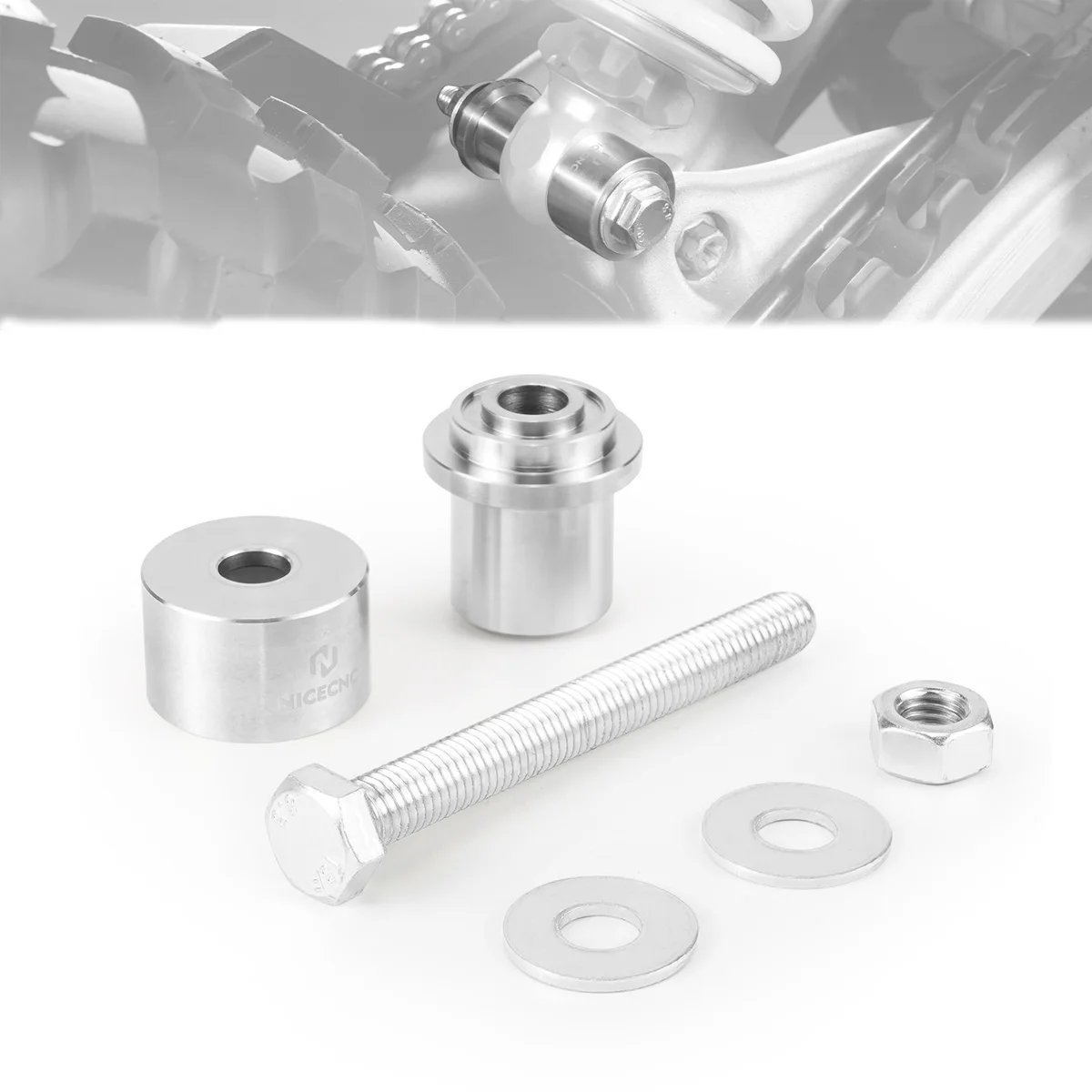 NICECNC Motorcycle PDS Shock Heim Joint Press Tool For 2025 2024 KTM EXC 300 XCW 150 200 250 300 350 450 500 XWF EXCF 450 XCFW
NICECNC Motorcycle PDS Shock Heim Joint Press Tool For 2025 2024 KTM EXC 300 XCW 150 200 250 300 350 450 500 XWF EXCF 450 XCFW