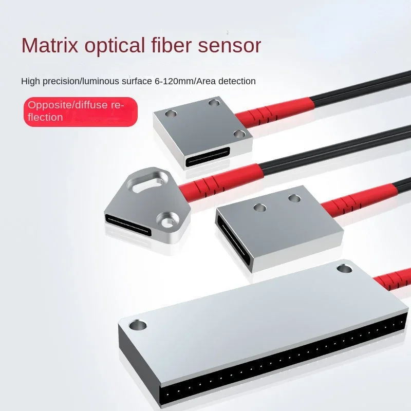 Matrix Fiber Optical Sensors Area Detection opposite Infrared Induction Diffuse Reflection
Matrix Fiber Optical Sensors Area Detection opposite Infrared Induction Diffuse Reflection