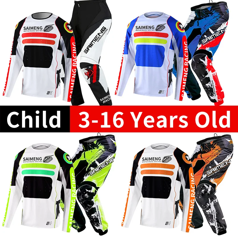 child motocross gear set Enduro cross Off-road boy girl customize MX MTB MOTO 3 4 5 6 7 8 9 10 year Racer green blue
child motocross gear set Enduro cross Off-road boy girl customize MX MTB MOTO 3 4 5 6 7 8 9 10 year Racer green blue