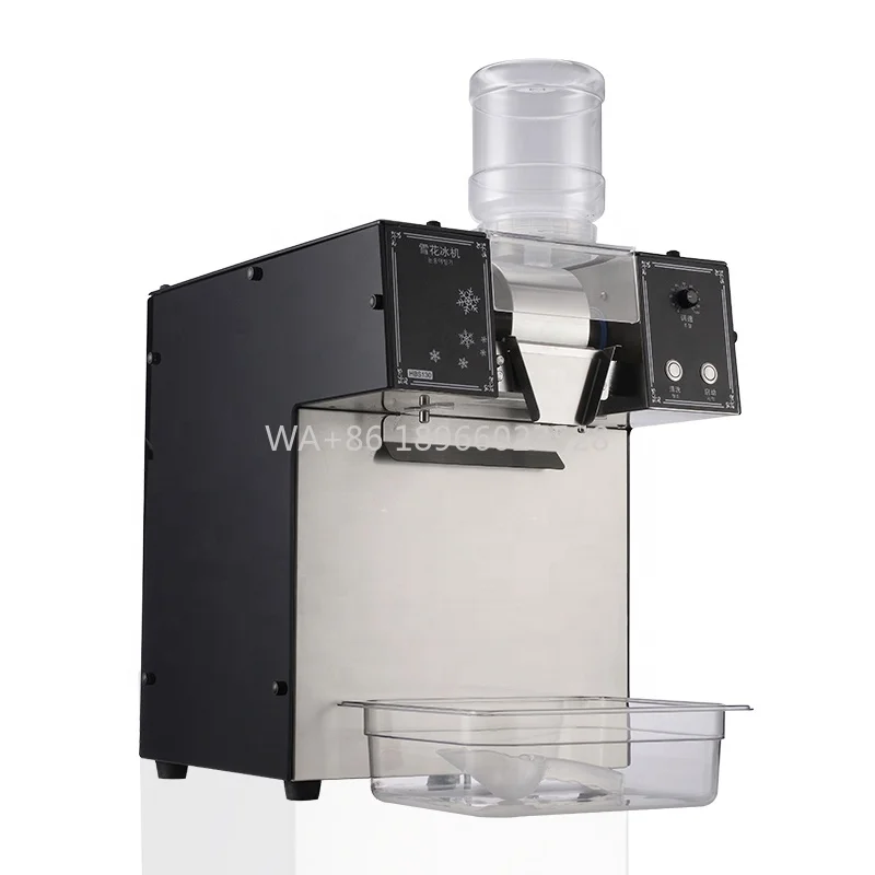 Maker Bingsu Shaved Ice Machine for Shaver Snow Hotel Making Shaved Flakes Crusher Shaving
Maker Bingsu Shaved Ice Machine for Shaver Snow Hotel Making Shaved Flakes Crusher Shaving