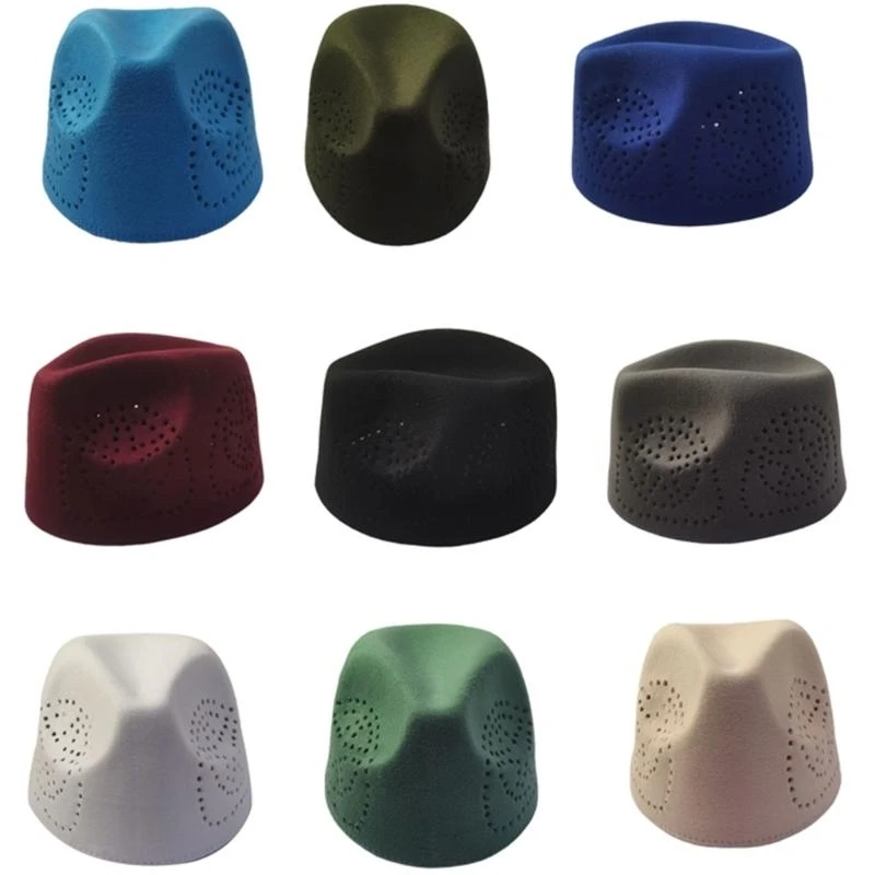 E15F Traditional Men's Prayer Hat with Hollowed Pattern for Religious Event Daily Use
E15F Traditional Men's Prayer Hat with Hollowed Pattern for Religious Event Daily Use