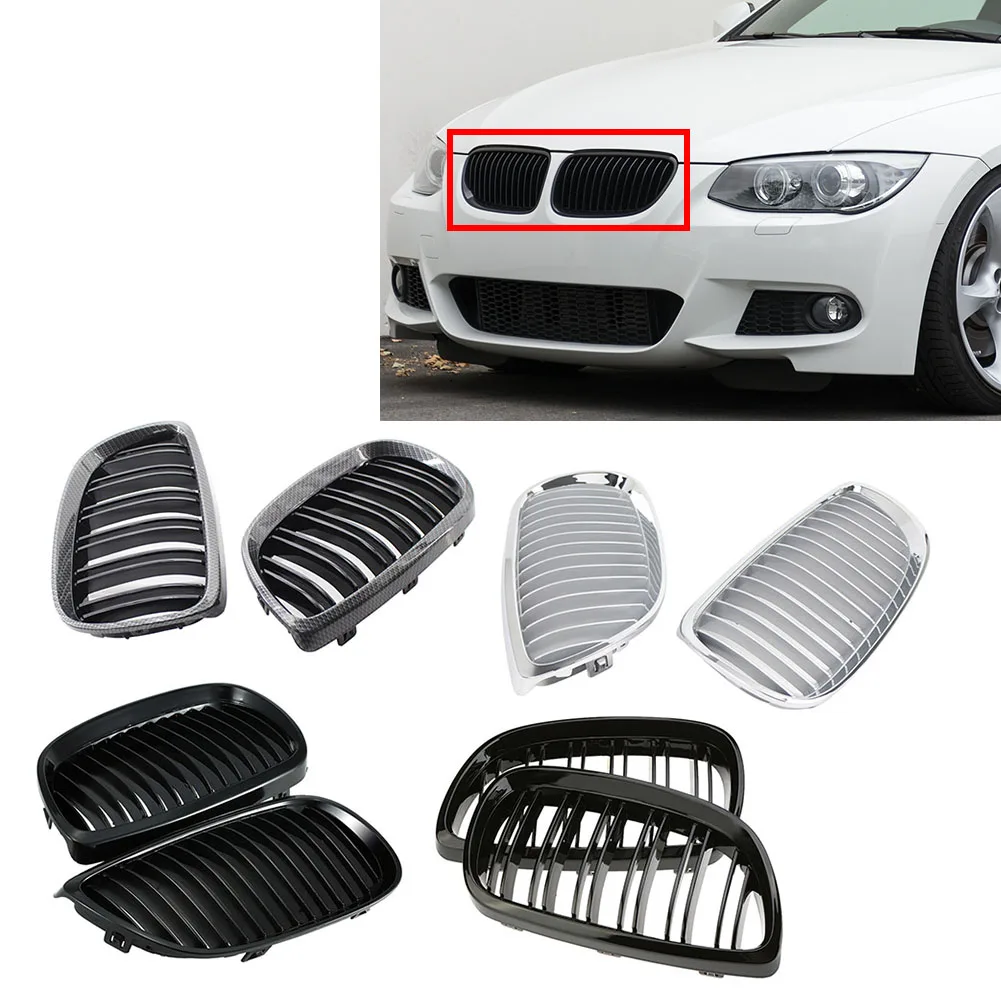2PCS Front Hood Kidney Grille Bumper Grill For BMW 3 Series E92 E93 2008 2009 2010 Not For LCI /4 Door Sedan Model
2PCS Front Hood Kidney Grille Bumper Grill For BMW 3 Series E92 E93 2008 2009 2010 Not For LCI /4 Door Sedan Model