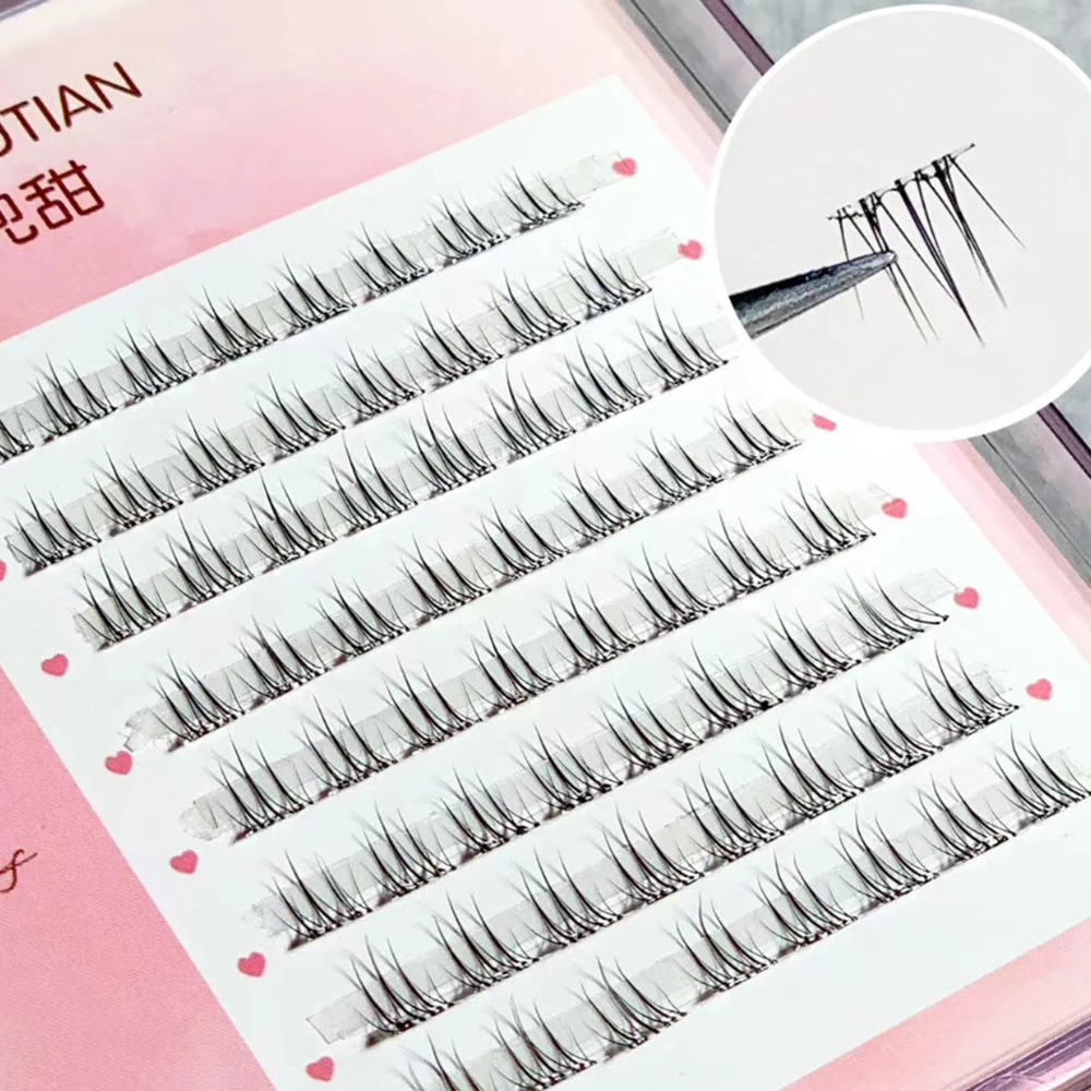 8 Rows Rabbit Series Lower & Upper Eyelashes Natural Manga Fairy Fake Eyelash Individual Cluster Lashes Light Makeup
8 Rows Rabbit Series Lower & Upper Eyelashes Natural Manga Fairy Fake Eyelash Individual Cluster Lashes Light Makeup
