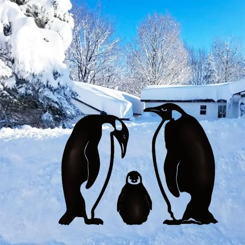 83XC 3D Penguin Garden Stakes for Garden Lawn Decoration Christmas Metal Yard Signs
83XC 3D Penguin Garden Stakes for Garden Lawn Decoration Christmas Metal Yard Signs