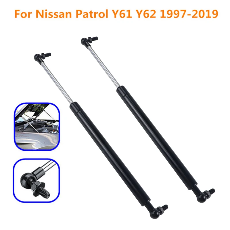 2pcs Car Front Bonnet Hood Lift Supports Shock Gas Strut Struts Bars Rod Replace For Nisan Patrol Y61 GR GU-GU11 1997-2019
2pcs Car Front Bonnet Hood Lift Supports Shock Gas Strut Struts Bars Rod Replace For Nisan Patrol Y61 GR GU-GU11 1997-2019