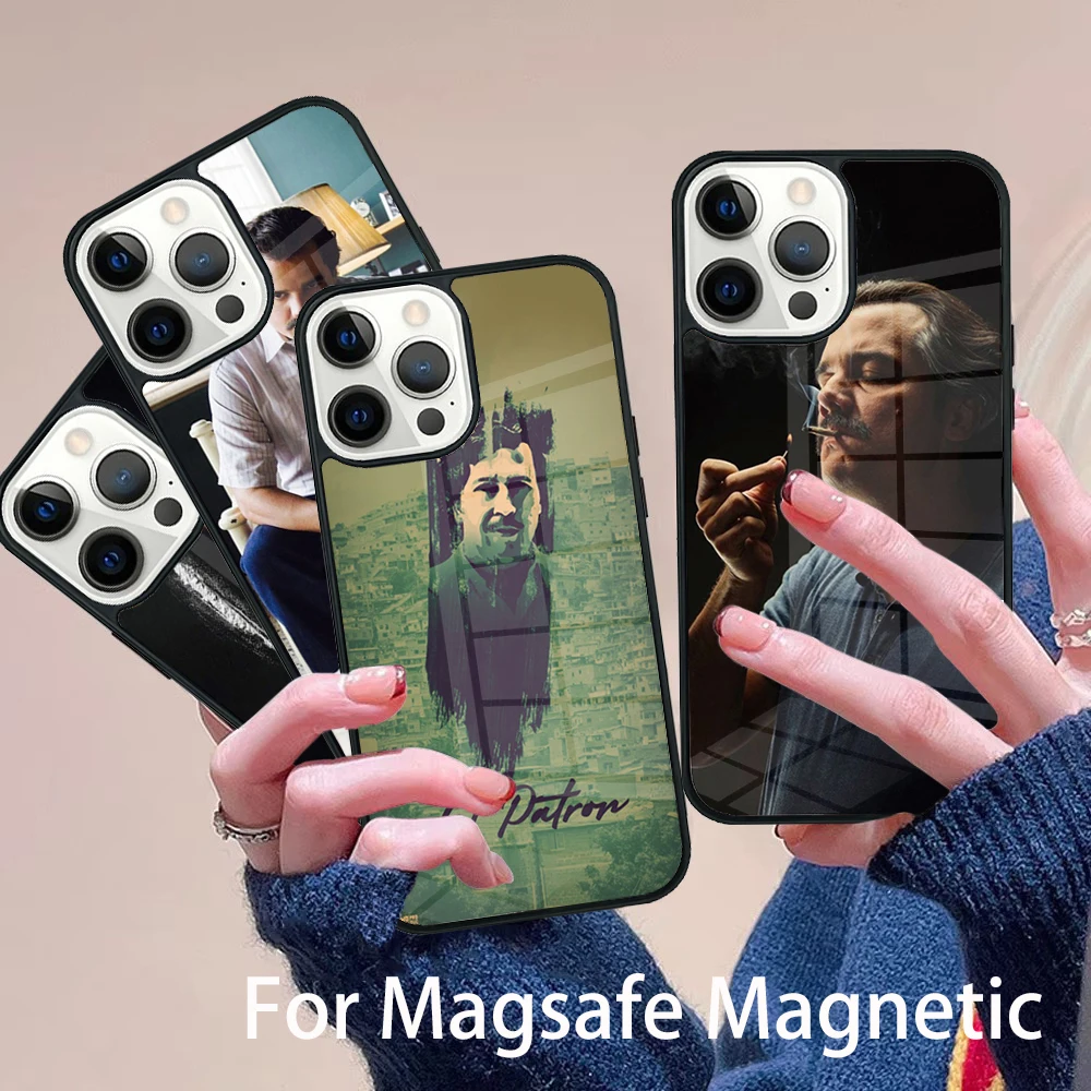 Narcos Pablo Escobar TV Series Phone Case Magesafe Magnetic Wireless Charge Cover For IPhone 16 11 12 13 14 15 Pro Max Plus Mini
Narcos Pablo Escobar TV Series Phone Case Magesafe Magnetic Wireless Charge Cover For IPhone 16 11 12 13 14 15 Pro Max Plus Mini