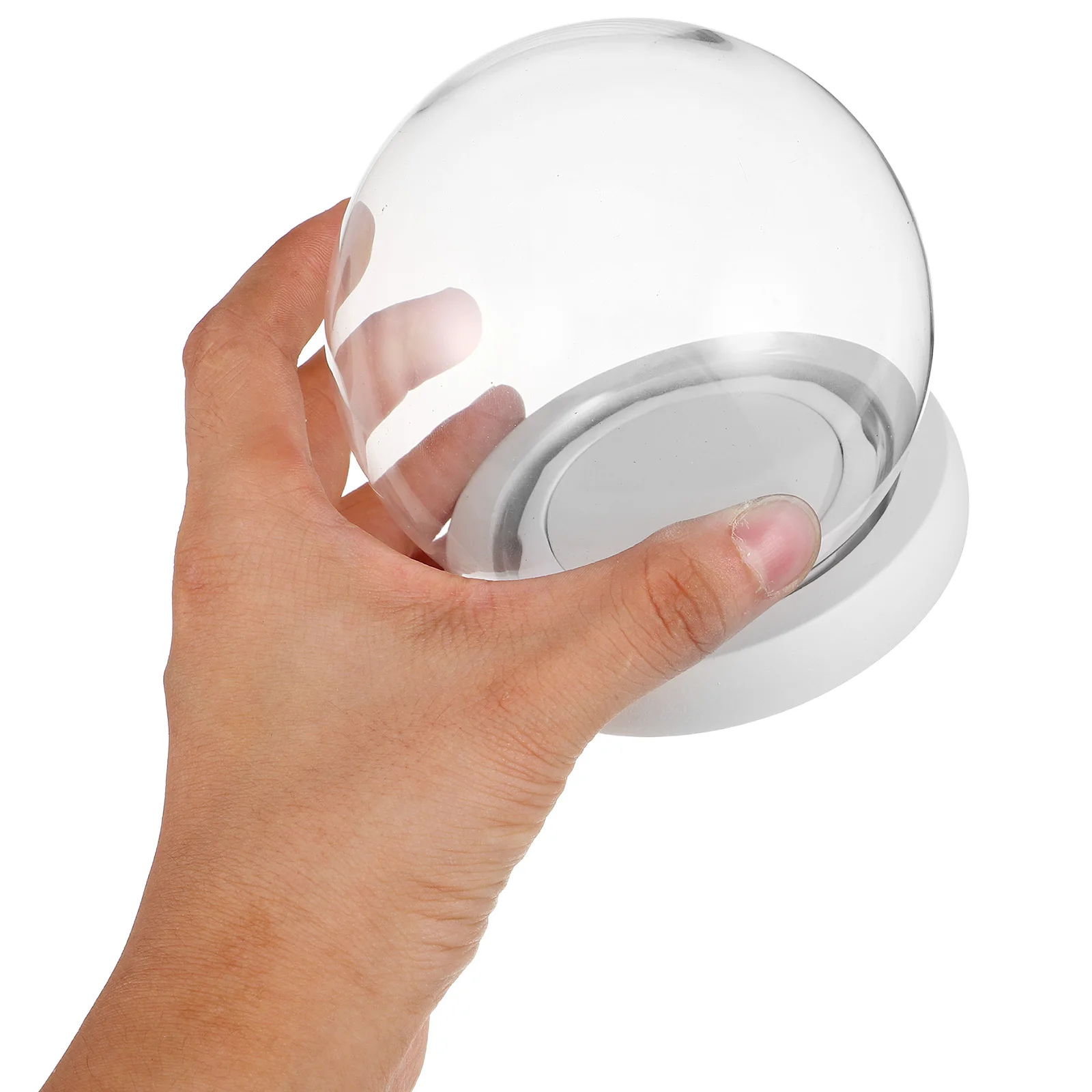 Round Glass Dome Cloche Transparent Display Case Anti-Drop Wooden Base DIY Preserved Flowers Eternal Flower Globe Home Decor
Round Glass Dome Cloche Transparent Display Case Anti-Drop Wooden Base DIY Preserved Flowers Eternal Flower Globe Home Decor