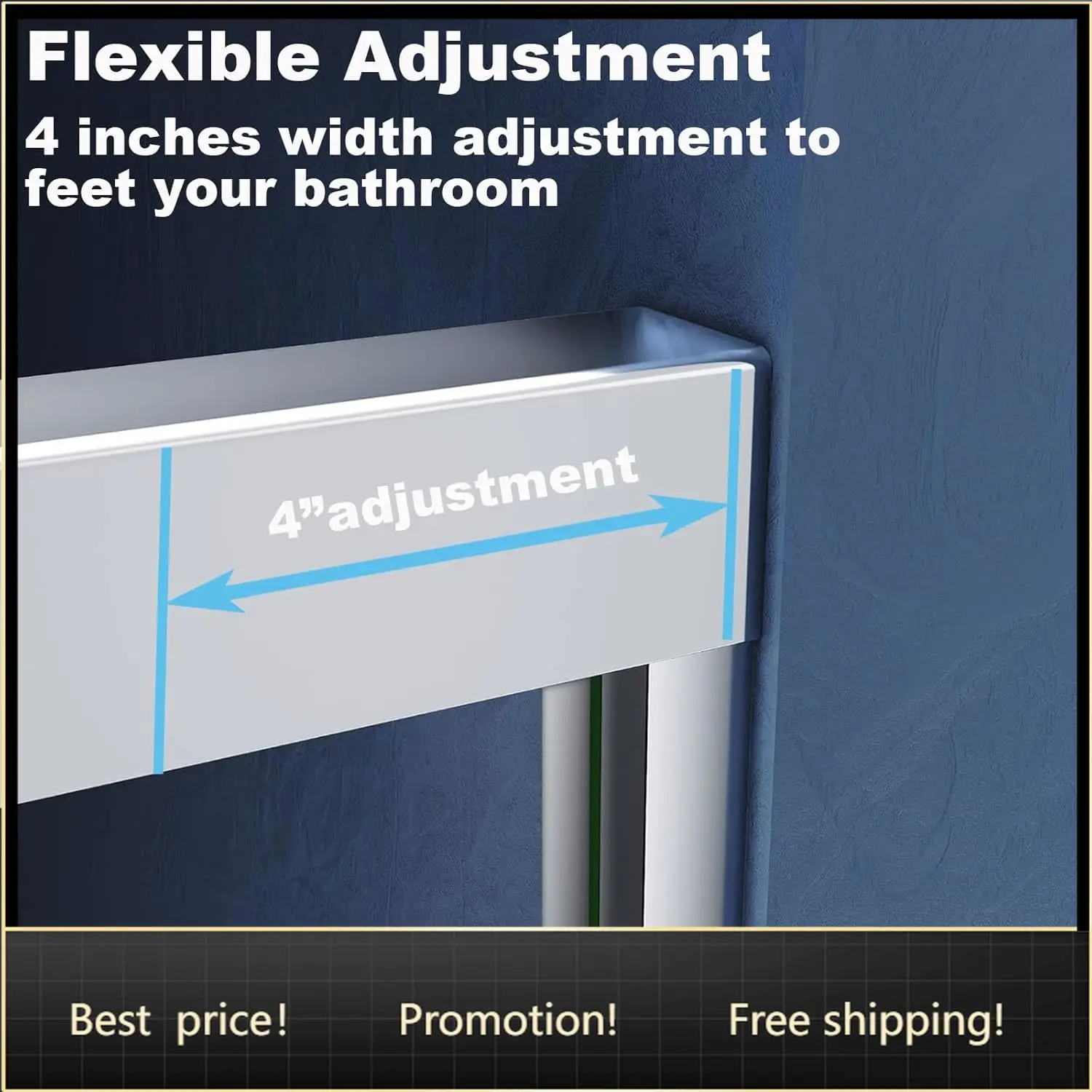 56''-60" W×57" H Gloss Chrome Bathtub Shower Door, 60 Inches Semi Frameless Glass Door for Bath tub, Reversible Adjustable Bathr
56''-60" W×57" H Gloss Chrome Bathtub Shower Door, 60 Inches Semi Frameless Glass Door for Bath tub, Reversible Adjustable Bathr