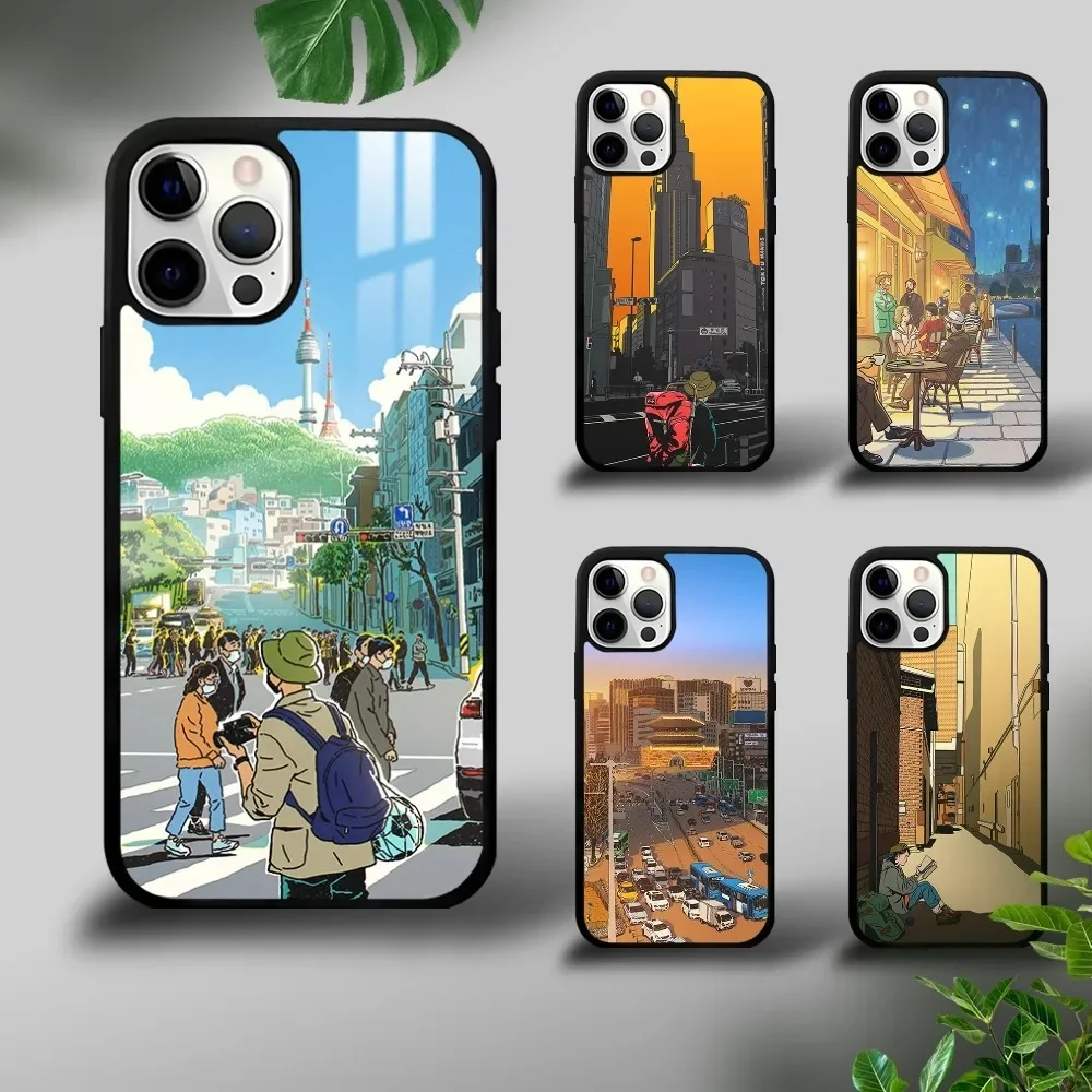 Urban Daily Illustration Phone Case For iPhone 16 15 14 13 12 11 Pro Xs Max Mini Plus Celulares Hard Funda
Urban Daily Illustration Phone Case For iPhone 16 15 14 13 12 11 Pro Xs Max Mini Plus Celulares Hard Funda