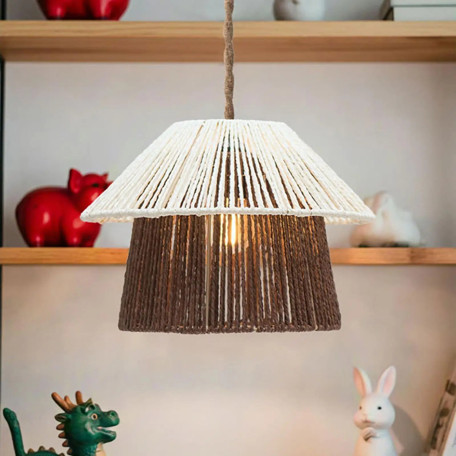 Pendant Light Cover Decoration Accessories Rustic Pendant Light Fixture Lamp Shade for Bedroom Home Hotel Farmhouse Restaurant
Pendant Light Cover Decoration Accessories Rustic Pendant Light Fixture Lamp Shade for Bedroom Home Hotel Farmhouse Restaurant
