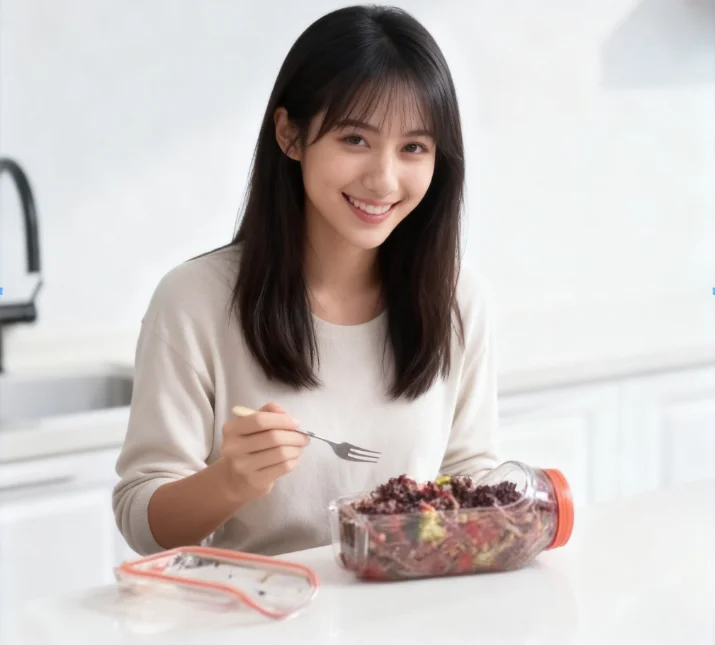 Новый портативный ланч-бокс с разделителем для салата с отдельным отделением для соуса - коробка для хранения свежих продуктов для офисных работников и обедов на открытом воздухе
Новый портативный ланч-бокс с разделителем для салата с отдельным отделением для соуса - коробка для хранения свежих продуктов для офисных работников и обедов на открытом воздухе