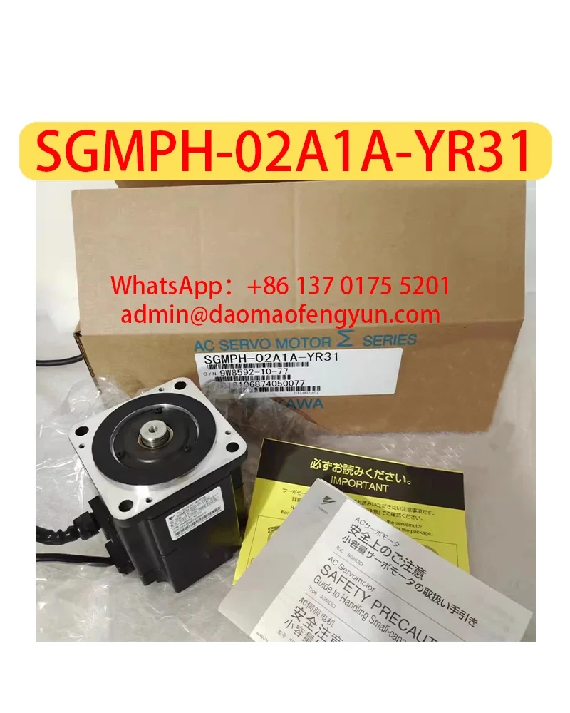 SGMPH-02A1A-YR31 Brand New Servo Motor,Fast shipping SGMPH 02A1A YR31 
SGMPH-02A1A-YR31 Brand New Servo Motor,Fast shipping SGMPH 02A1A YR31