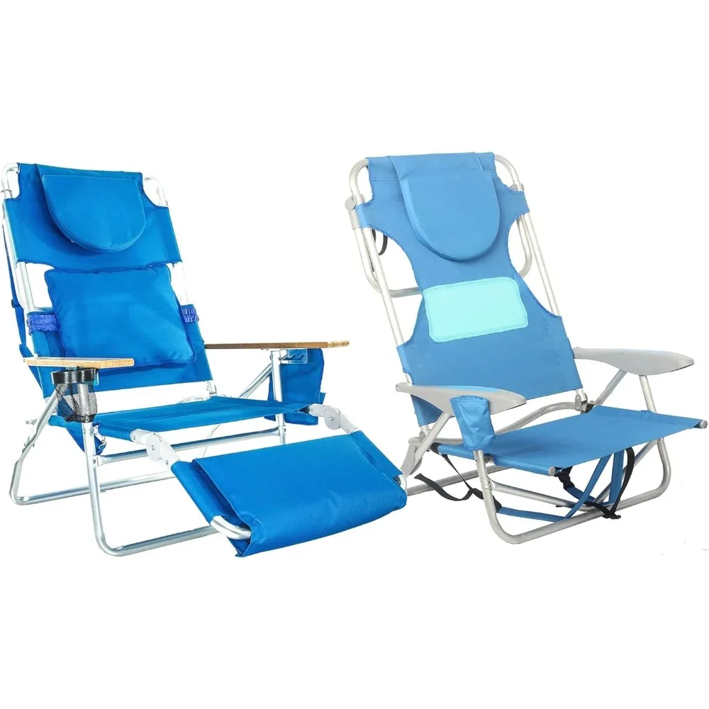 Padded Sports Chair w/5 Positions and Footrest & Outdoor Ladies Comfort On-Your-Back Backpack Beach Seat w/5 Seat Positions
Padded Sports Chair w/5 Positions and Footrest & Outdoor Ladies Comfort On-Your-Back Backpack Beach Seat w/5 Seat Positions