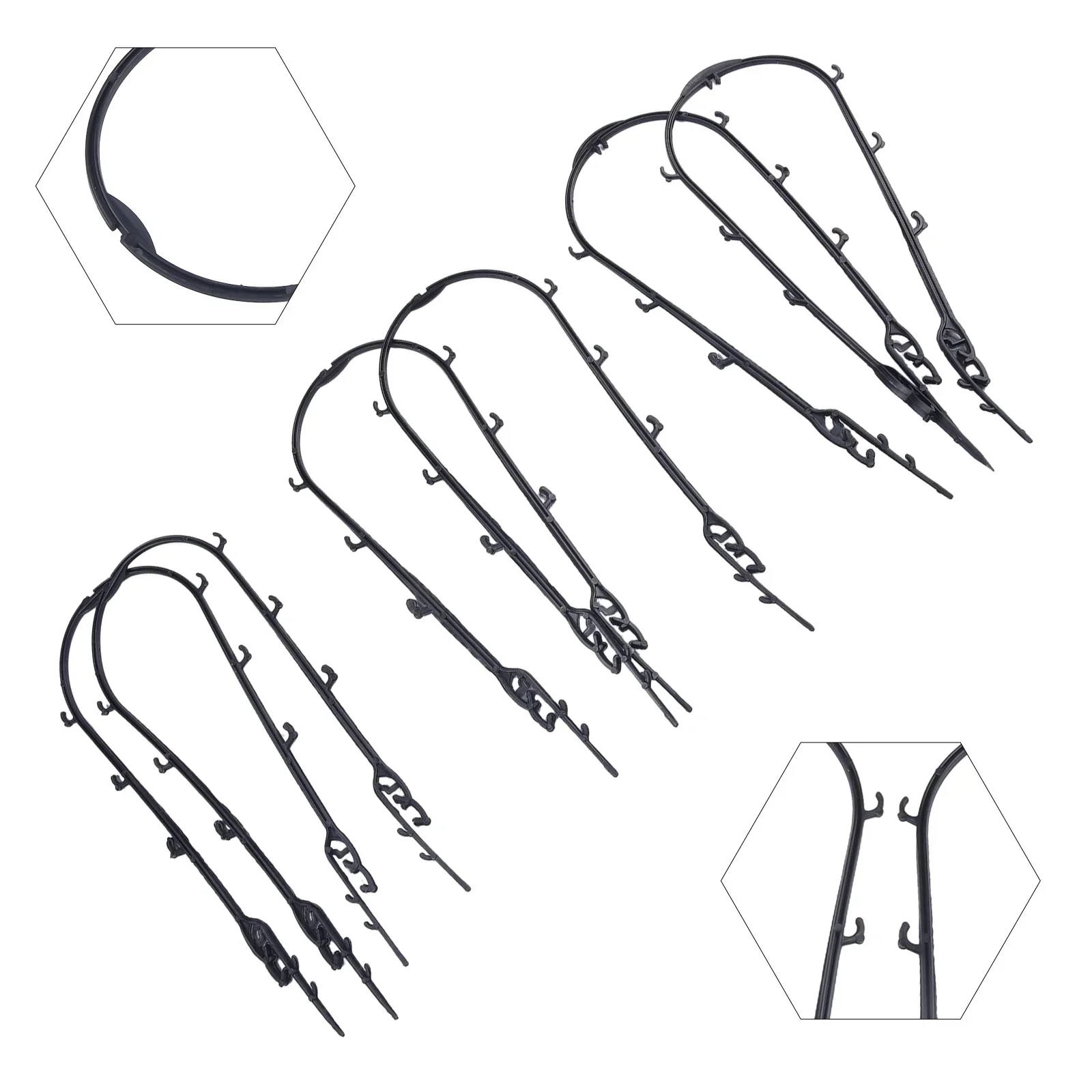 6PCS Plant Climbing Frames Garden Trellis Plant Climbing Support Plastic Tomatoes Support Simple And Practical
6PCS Plant Climbing Frames Garden Trellis Plant Climbing Support Plastic Tomatoes Support Simple And Practical