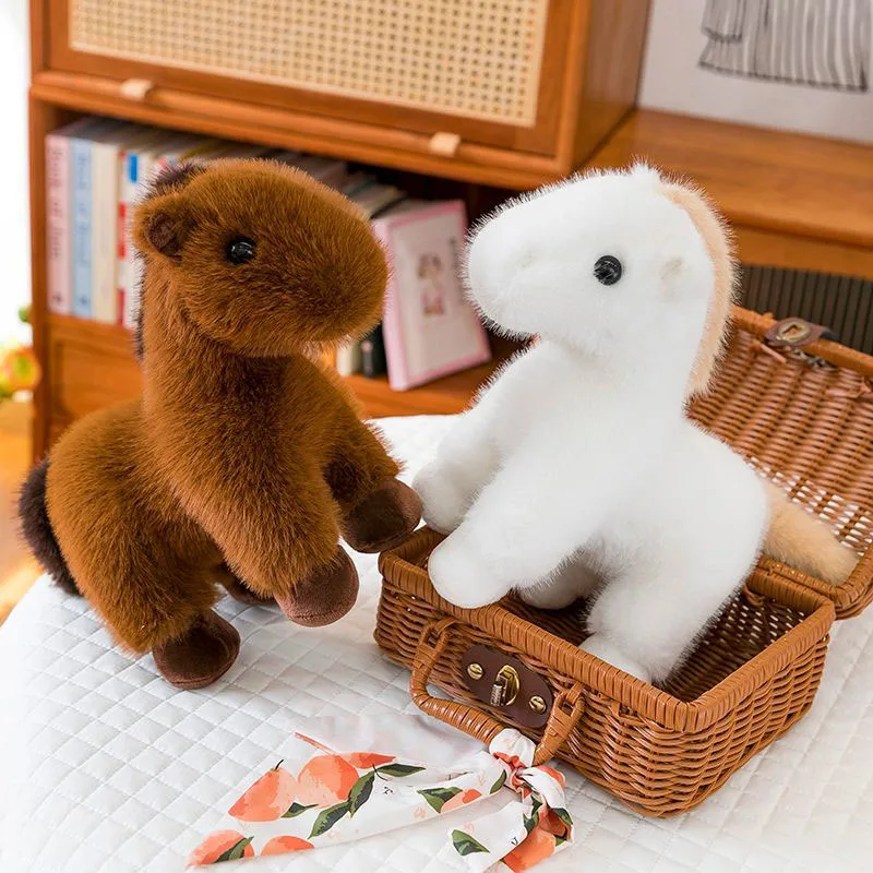 Cute Horse Plush Toy Soft Fluffy Pony Stuffed Animal with Fluffy Mane and Tail for Kids Adults Home Decoration Birthday Gift
Cute Horse Plush Toy Soft Fluffy Pony Stuffed Animal with Fluffy Mane and Tail for Kids Adults Home Decoration Birthday Gift