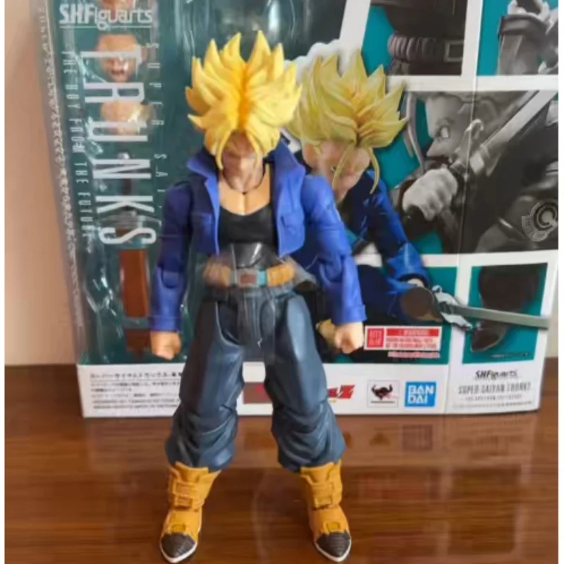 Bandai Genuine Shf Dragon Ball Super Saiyan Son Goku Vegeta Trunks Articulated Action Figure Collectible Model For Adult Fans
Bandai Genuine Shf Dragon Ball Super Saiyan Son Goku Vegeta Trunks Articulated Action Figure Collectible Model For Adult Fans