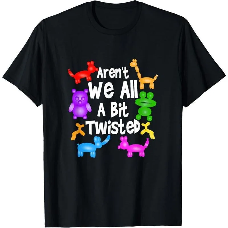 Balloon Twister Shirt Funny Clown Costume Tee Aren't We All A Bit Twisted Joke Quote for Party Men Women Kids
Balloon Twister Shirt Funny Clown Costume Tee Aren't We All A Bit Twisted Joke Quote for Party Men Women Kids