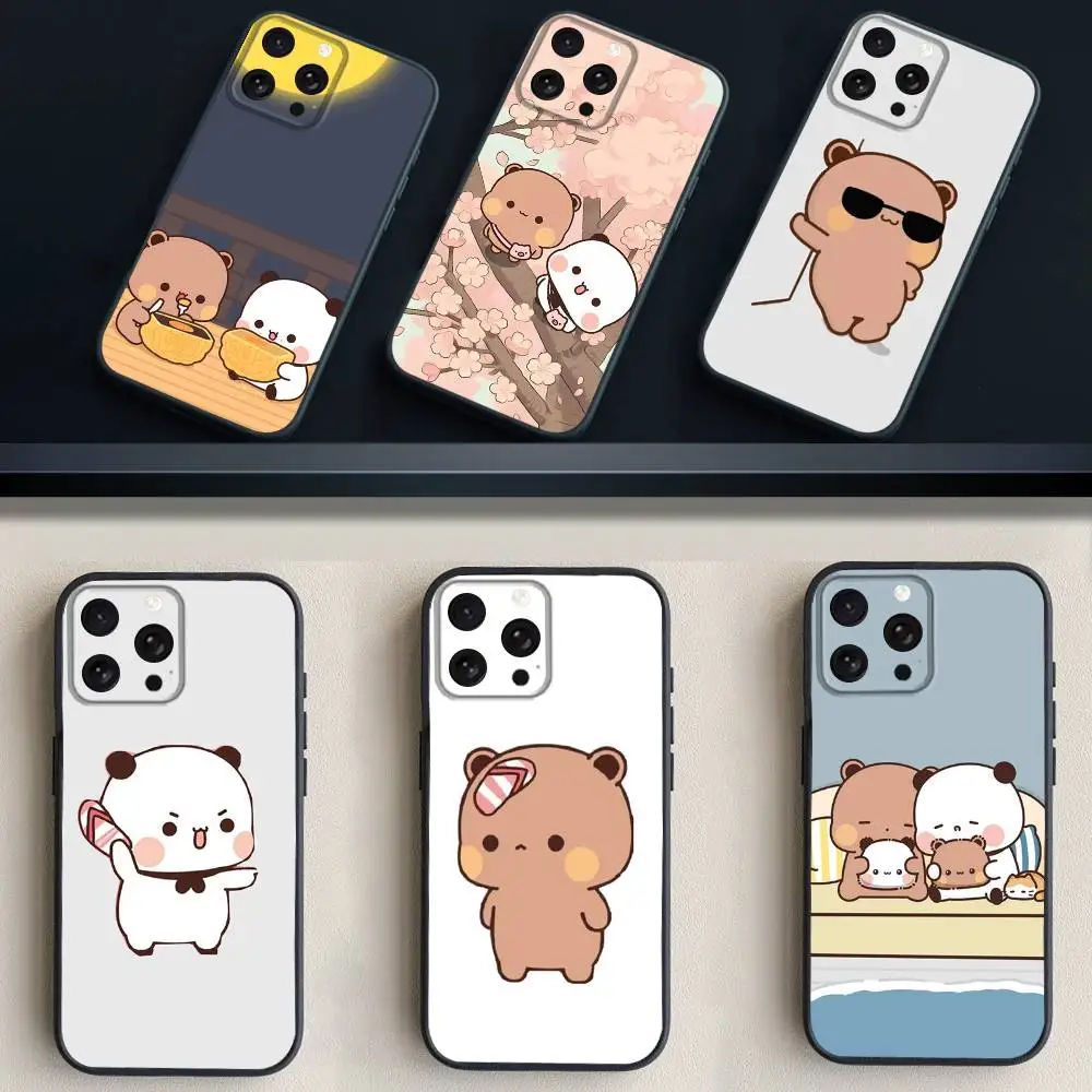 Cute Cartoon B-BUBU D-DUDU Phone Case For iPhone 17,16,15,14,13,12,11 Plus,Pro Max,XS,X,XR,SE,Mini,8,7,Soft Silicone Black Cover 
Cute Cartoon B-BUBU D-DUDU Phone Case For iPhone 17,16,15,14,13,12,11 Plus,Pro Max,XS,X,XR,SE,Mini,8,7,Soft Silicone Black Cover