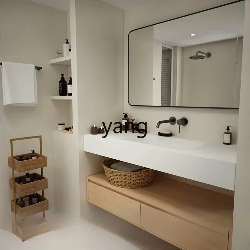 LH bathroom cabinet combination rock slab hot bending integrated washbasin toilet washbasin minimalist washbasin
LH bathroom cabinet combination rock slab hot bending integrated washbasin toilet washbasin minimalist washbasin