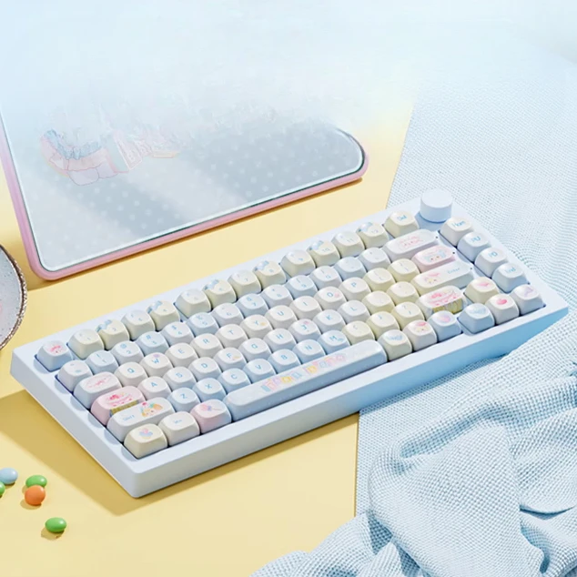 Fantasy mechanical keyboard keycaps PBT hot sublimation cute fun cross office dedicated
Fantasy mechanical keyboard keycaps PBT hot sublimation cute fun cross office dedicated