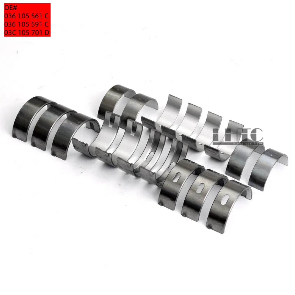 Crankshaft Con Rod Bearing Shell STD For VW Golf Jetta AUDI A3 1.4TFSI CAVD CAXC OE#036105561C/036105591C/03C105701D
Crankshaft Con Rod Bearing Shell STD For VW Golf Jetta AUDI A3 1.4TFSI CAVD CAXC OE#036105561C/036105591C/03C105701D