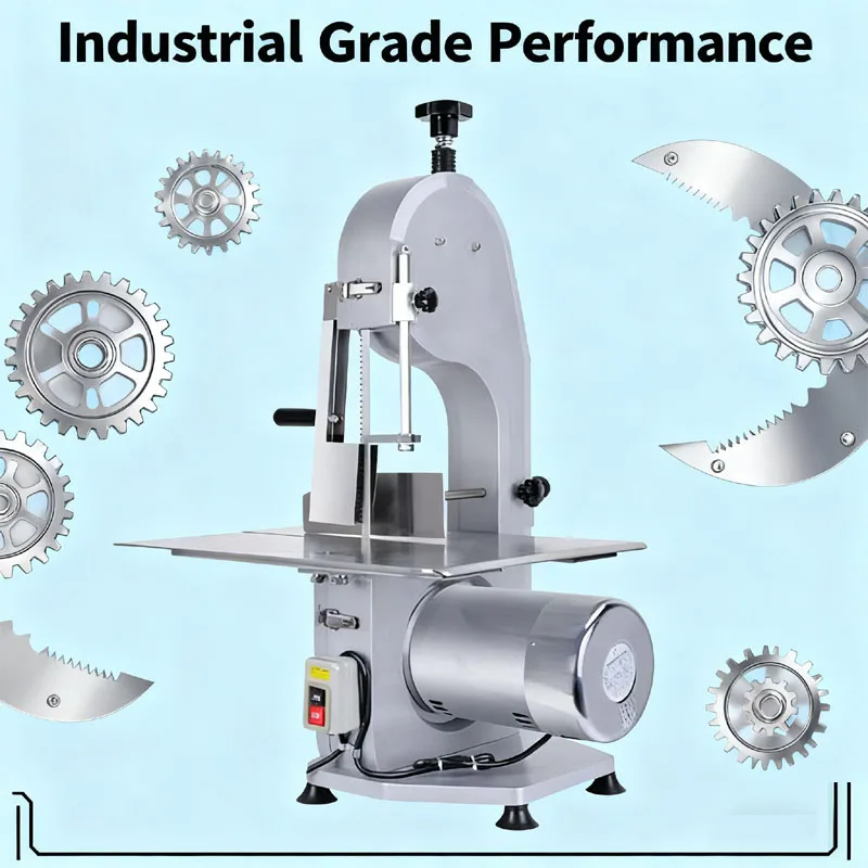 Electric Bone Sawing Machine Automatic 850W Frozen Meat Bone Cutter Desktop Commercial Cut Lamb Fish Pork Beef Ribs Bone Machine
Electric Bone Sawing Machine Automatic 850W Frozen Meat Bone Cutter Desktop Commercial Cut Lamb Fish Pork Beef Ribs Bone Machine