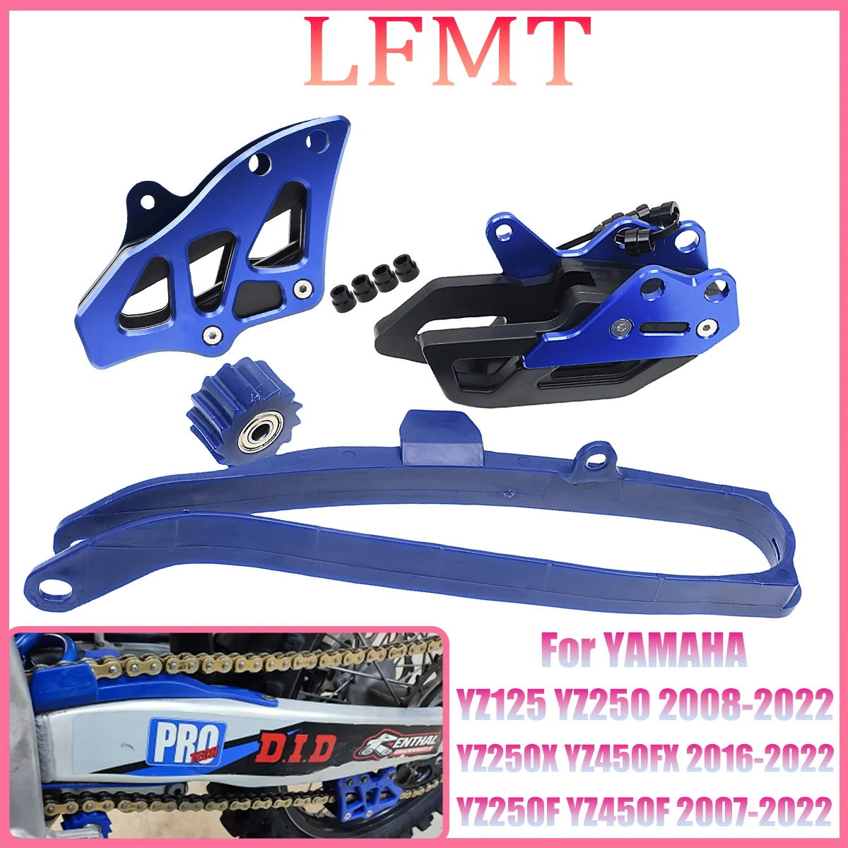 Chain Slider Guide Swingarm Roller Chain Guide Sprocket Guard For Yamaha WR250F WR450F YZ125 YZ250 YZ250F YZ450F YZ250X Parts
Chain Slider Guide Swingarm Roller Chain Guide Sprocket Guard For Yamaha WR250F WR450F YZ125 YZ250 YZ250F YZ450F YZ250X Parts