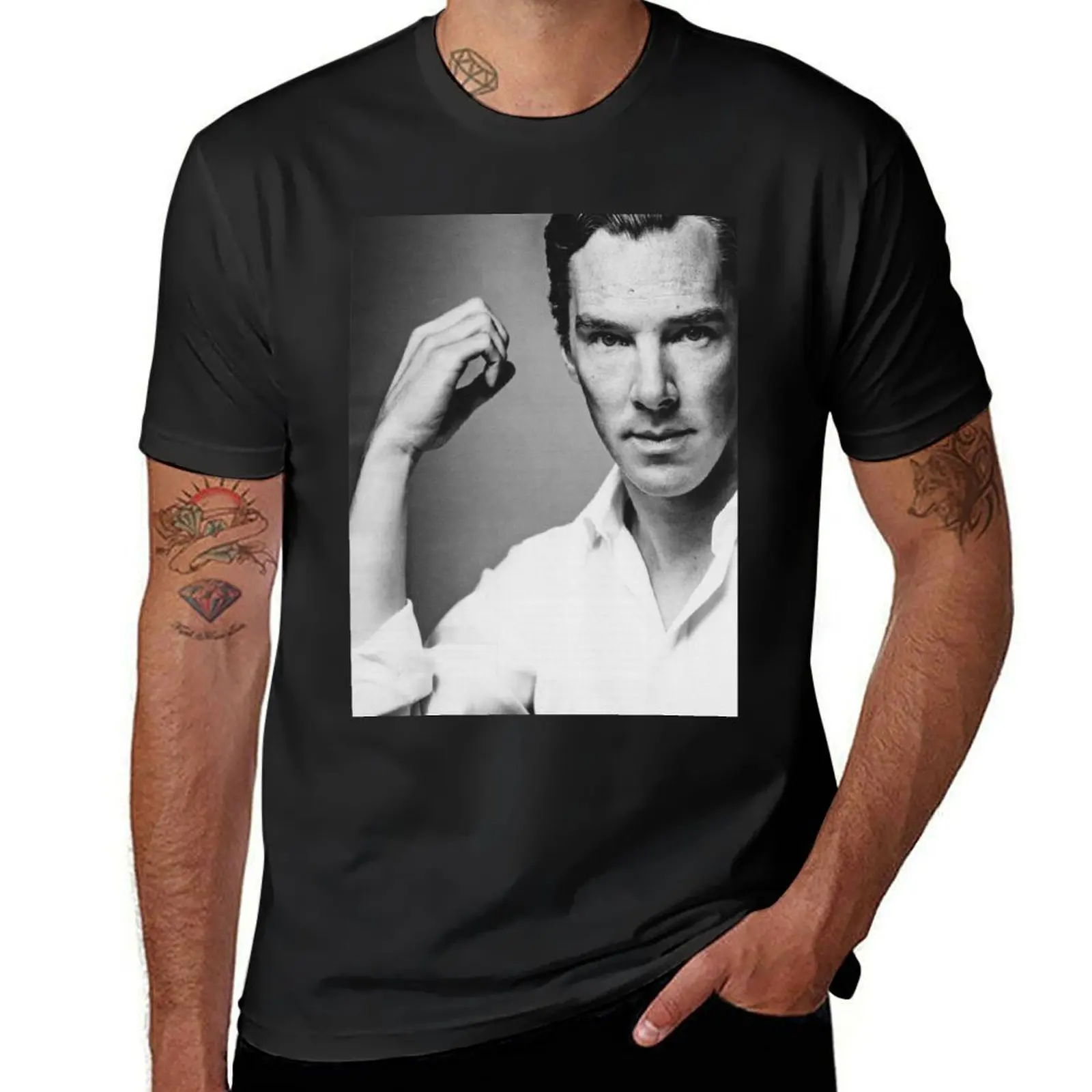 Benedict Cumberbatch T-Shirt sports fans custom t-shirts anime anime clothes funny t shirts for men
Benedict Cumberbatch T-Shirt sports fans custom t-shirts anime anime clothes funny t shirts for men