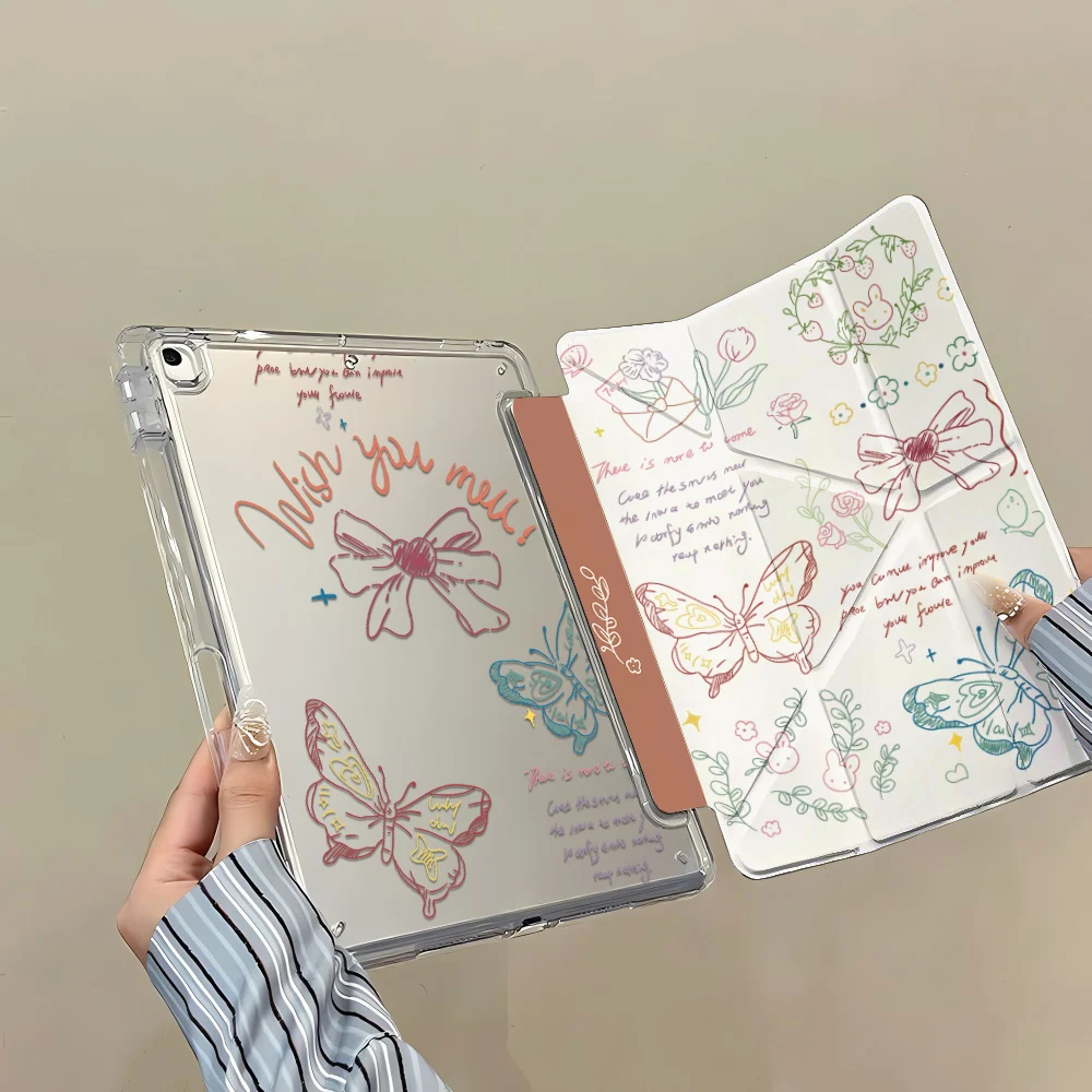 Чехол для iPad «Бабочка» для iPad 10-го поколения Pro 12,9 11 Air 11 дюймов 13 дюймов 3 4 5 10,9 10,2 11-й 2025 A16 7-й 8-й 9-й 9,7 5-й 6-й чехол
Чехол для iPad «Бабочка» для iPad 10-го поколения Pro 12,9 11 Air 11 дюймов 13 дюймов 3 4 5 10,9 10,2 11-й 2025 A16 7-й 8-й 9-й 9,7 5-й 6-й чехол