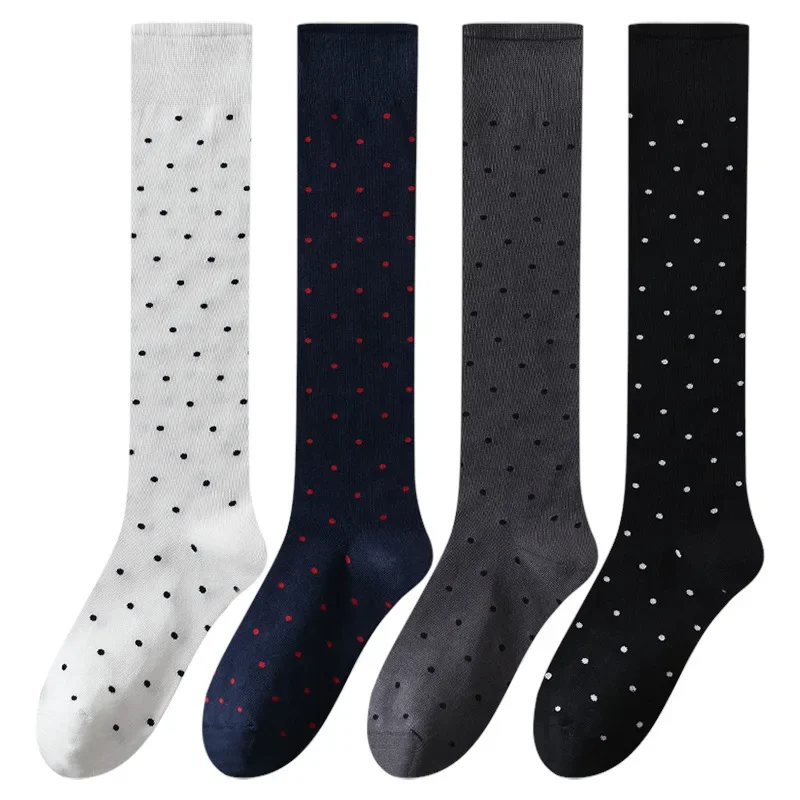 Polka Dot Print Long Socks Lingerie Sexy Mesh Fishnet High Knee Sock Women Summer Nylon Thin Transparent Lolita Kawaii Stockings
Polka Dot Print Long Socks Lingerie Sexy Mesh Fishnet High Knee Sock Women Summer Nylon Thin Transparent Lolita Kawaii Stockings