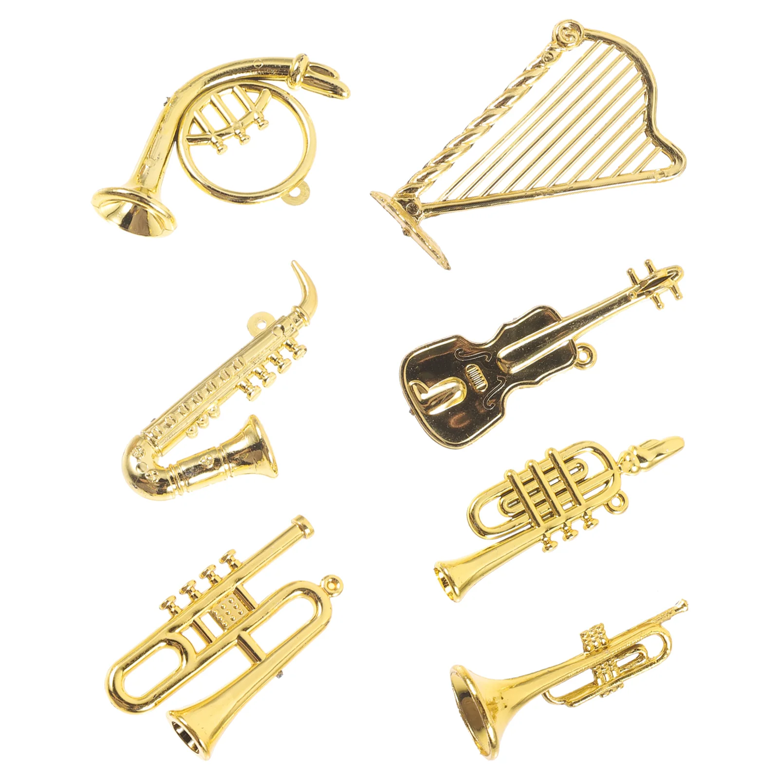 7pcs Mini Musical Instruments Christmas Hanging naments Home Decoration Miniature Instruments Xmas nament Plastic Instrument
7pcs Mini Musical Instruments Christmas Hanging naments Home Decoration Miniature Instruments Xmas nament Plastic Instrument