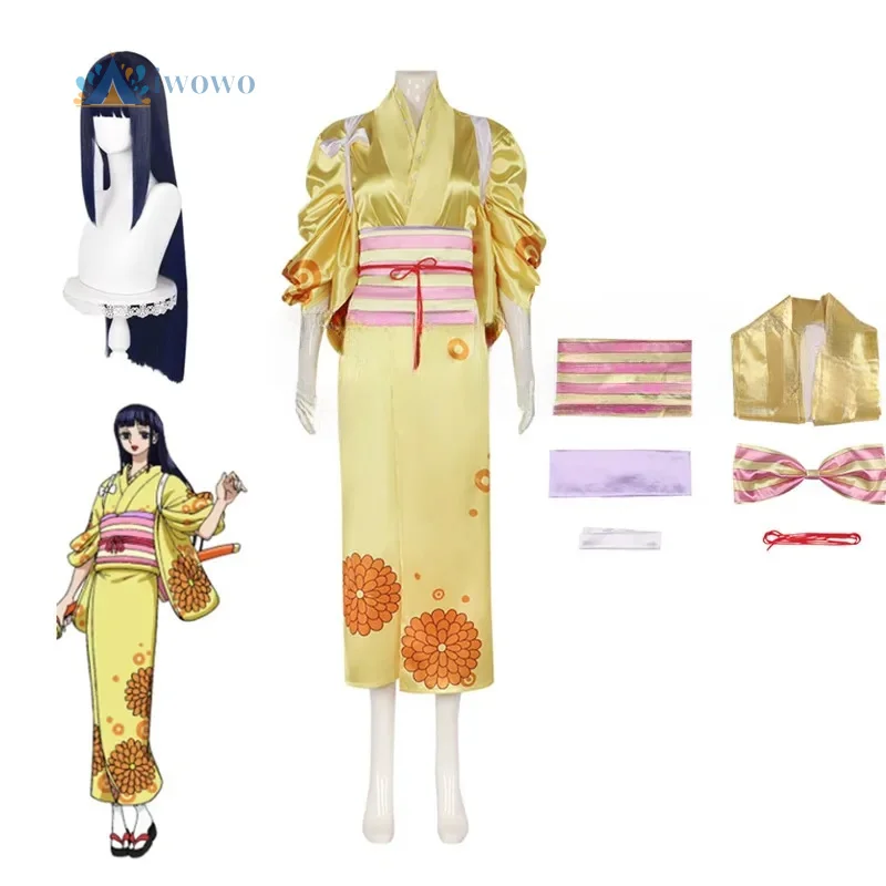 Kikunojo Косплей Костюм Желтое Кимоно с принтом One Аниме Кусок Ролевая игра Униформа Хэллоуин Карнавальная одежда для женщин
Kikunojo Косплей Костюм Желтое Кимоно с принтом One Аниме Кусок Ролевая игра Униформа Хэллоуин Карнавальная одежда для женщин
