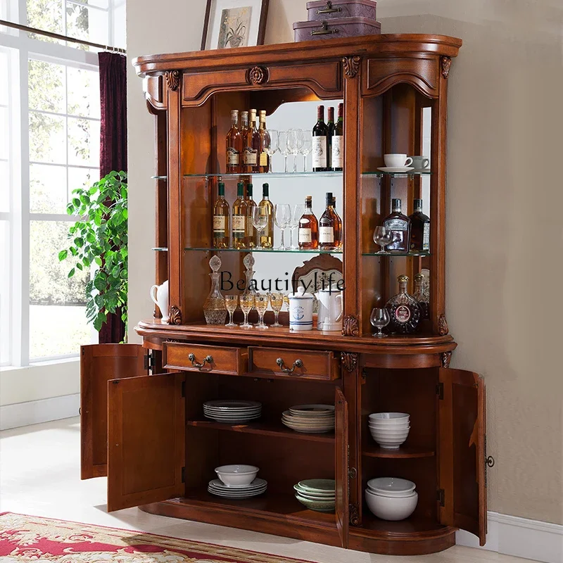 yj19 Simple American Style Solid Wood Wine Cabinet for Home Kitchen Tea Cabinet Living Room Wall-Mounted
yj19 Simple American Style Solid Wood Wine Cabinet for Home Kitchen Tea Cabinet Living Room Wall-Mounted