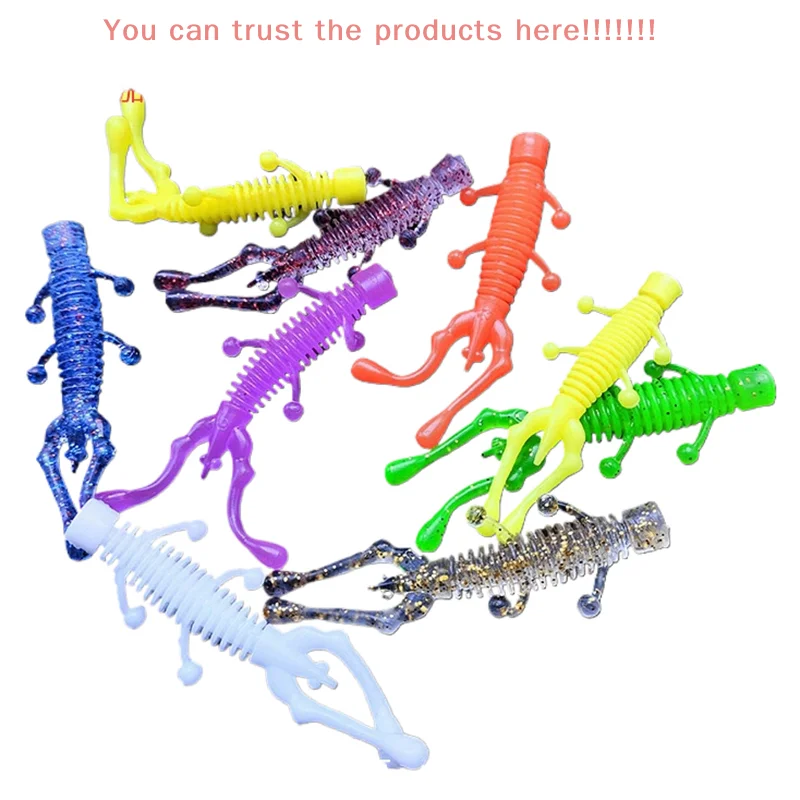 10pcs/set 6.5cm Soft Elastic Floating Shrimp Bait Fishing Shrimp Bait Multi-color Selection Fishing Accessories
10pcs/set 6.5cm Soft Elastic Floating Shrimp Bait Fishing Shrimp Bait Multi-color Selection Fishing Accessories