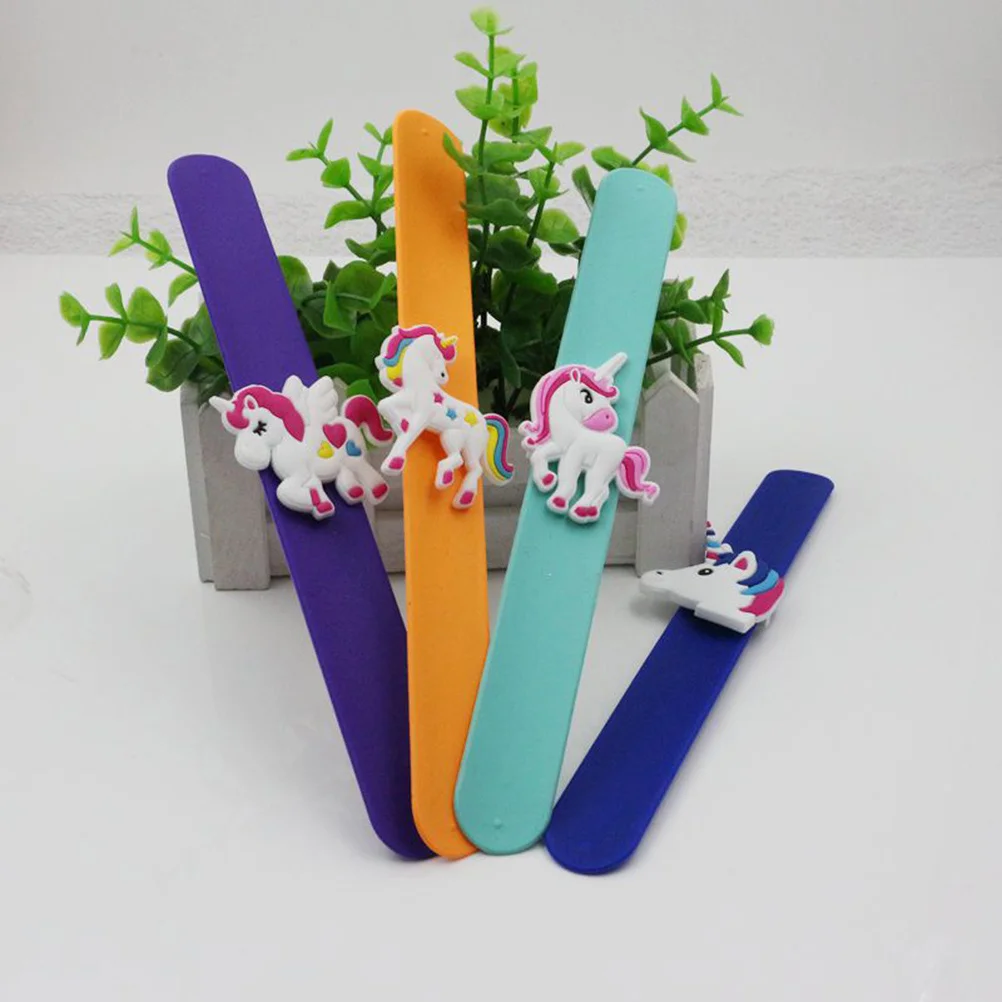 6Pcs Slap Bracelet Silicone Unicorn Kid Wristbands Party Supplies Birthday Giveaways Student Rewards Event Favors Fun
6Pcs Slap Bracelet Silicone Unicorn Kid Wristbands Party Supplies Birthday Giveaways Student Rewards Event Favors Fun