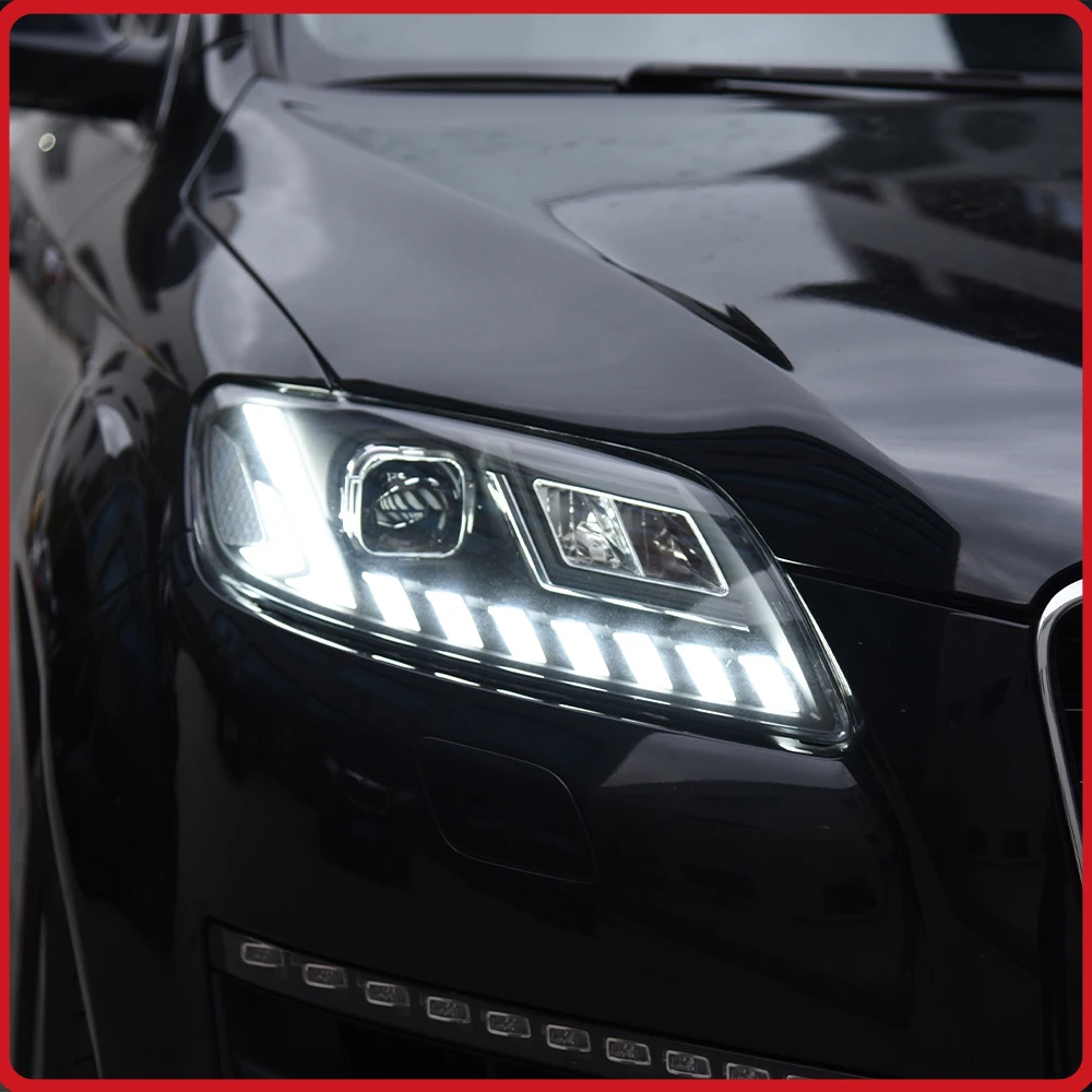 For Audi Q7 4L 2006-2015 Headlights Assembly Upgrade LED Accessories,Startup Effect,Plug and Play,Streamer Turn Light
For Audi Q7 4L 2006-2015 Headlights Assembly Upgrade LED Accessories,Startup Effect,Plug and Play,Streamer Turn Light