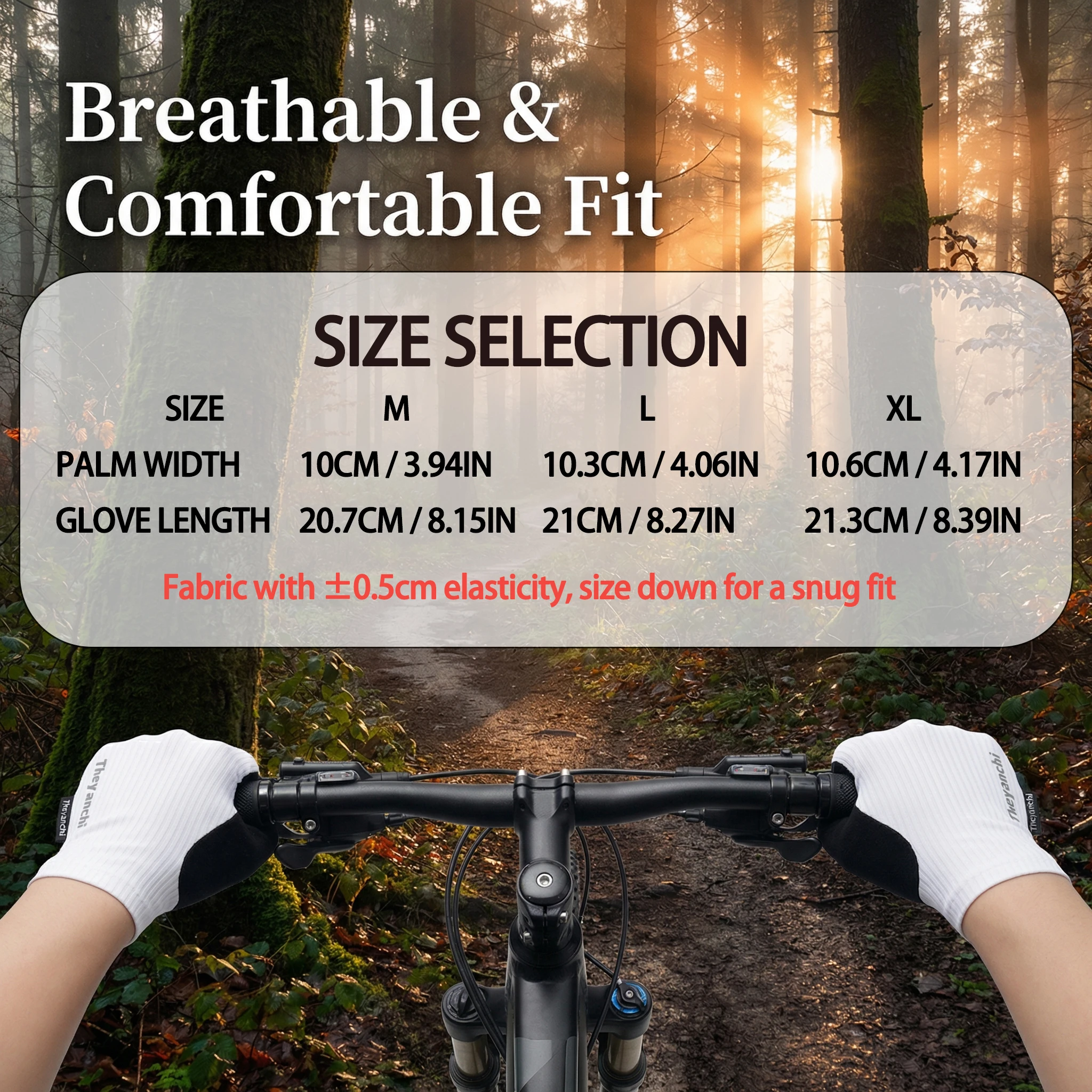 Touchscreen Cycling Gloves Breathable Quick-Dry Full Finger Gloves with Anti-Slip Palm for Bike Riding Hiking Sports Climbing
Touchscreen Cycling Gloves Breathable Quick-Dry Full Finger Gloves with Anti-Slip Palm for Bike Riding Hiking Sports Climbing