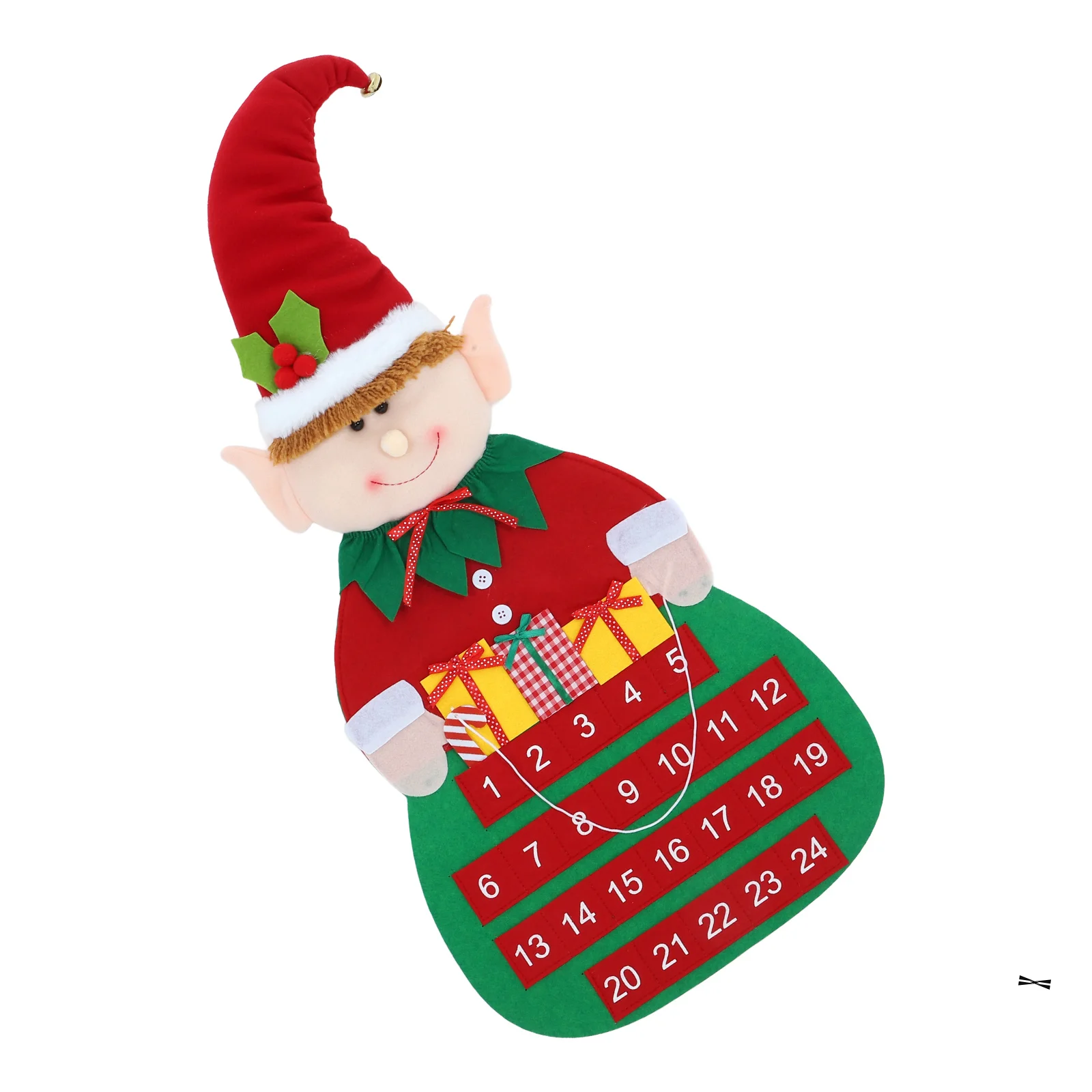 Felt Christmas Countdown Calendar Advent Calendars Wall Decor Door Hanging Holiday Season Soft Festive Design
Felt Christmas Countdown Calendar Advent Calendars Wall Decor Door Hanging Holiday Season Soft Festive Design