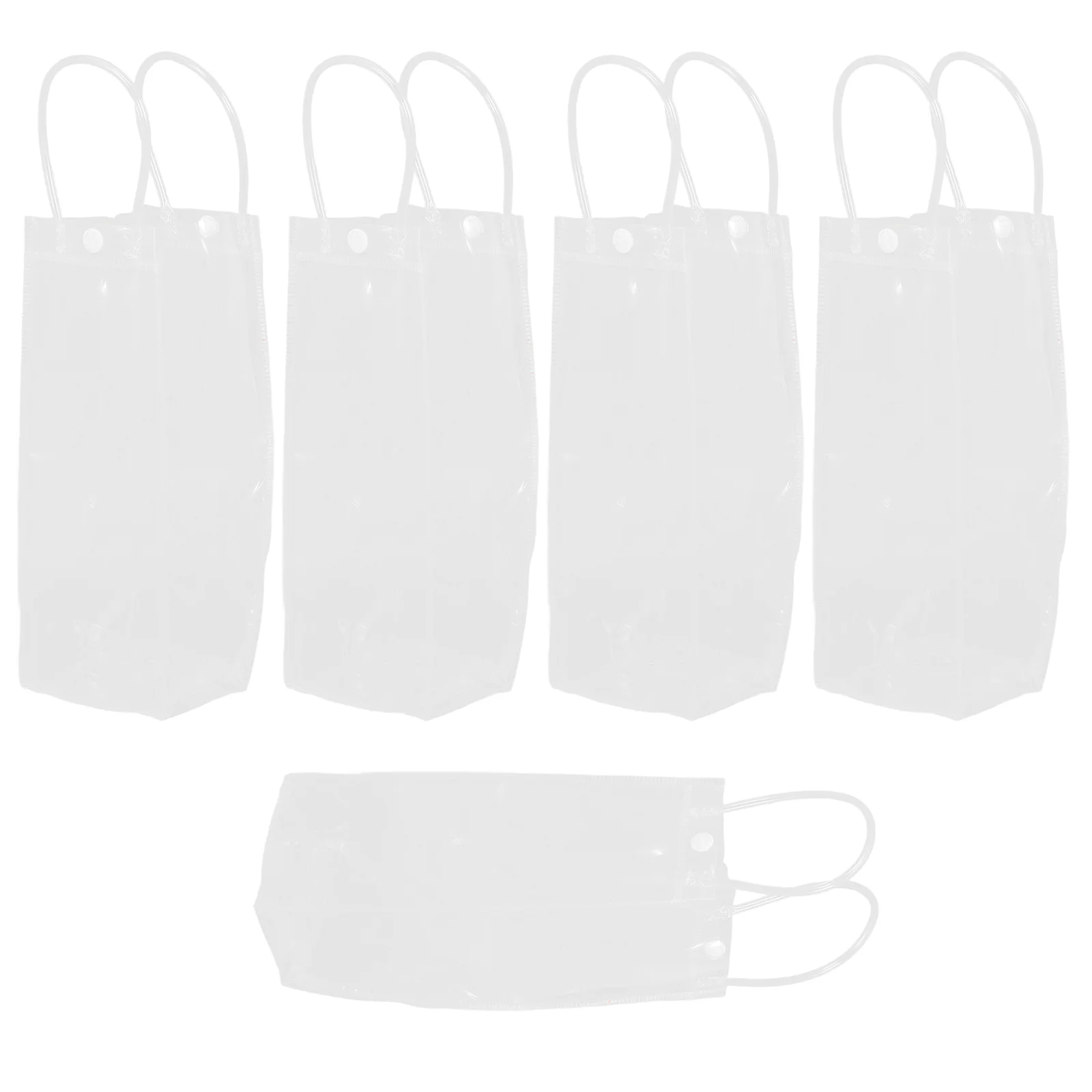 5 Pcs Chillers Ice Wines Bag Gel Bottle Chill Cooler Ice Bags Cooler Refrigerator Beverage Freezer Bags
5 Pcs Chillers Ice Wines Bag Gel Bottle Chill Cooler Ice Bags Cooler Refrigerator Beverage Freezer Bags