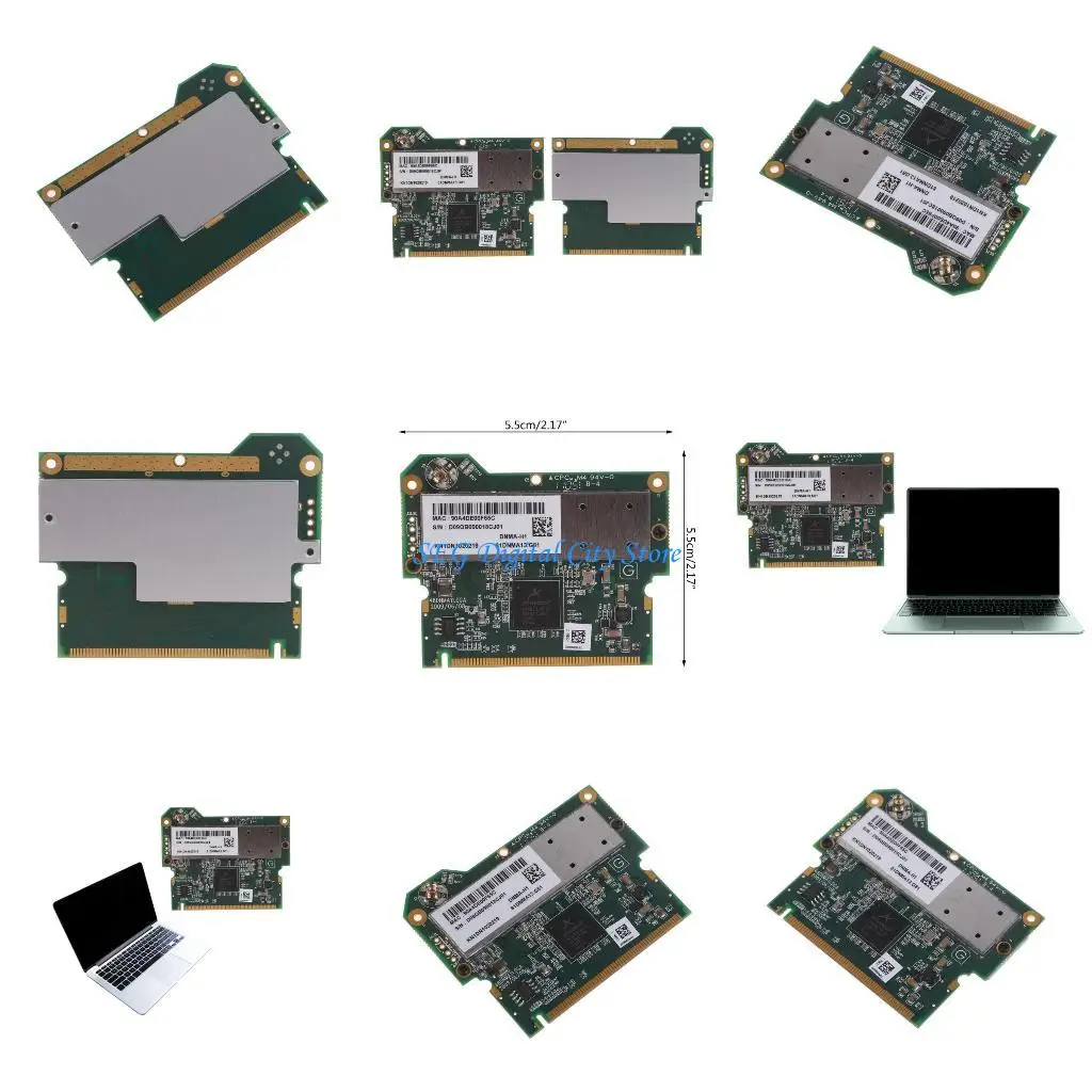 U75B DNMA H1 AR9223 Computer PC High Speed NetworkHub WiFi Card Wifi 2x2 Mini-PCI