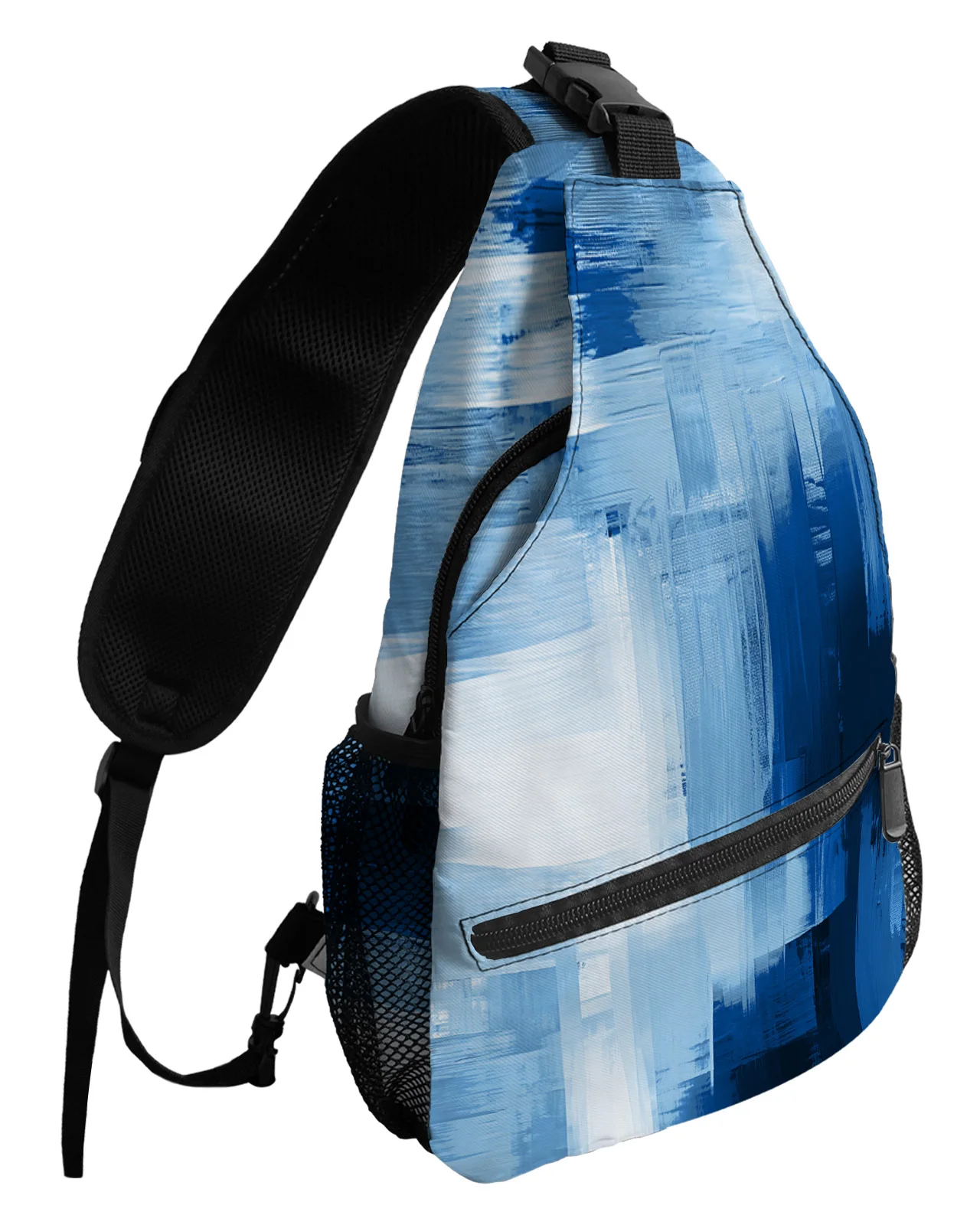Blue Abstract Painting Chest Bags For Women Men Waterproof Messenger Bags Female Travel Sport One Shoulder Crossbody Bag
Blue Abstract Painting Chest Bags For Women Men Waterproof Messenger Bags Female Travel Sport One Shoulder Crossbody Bag