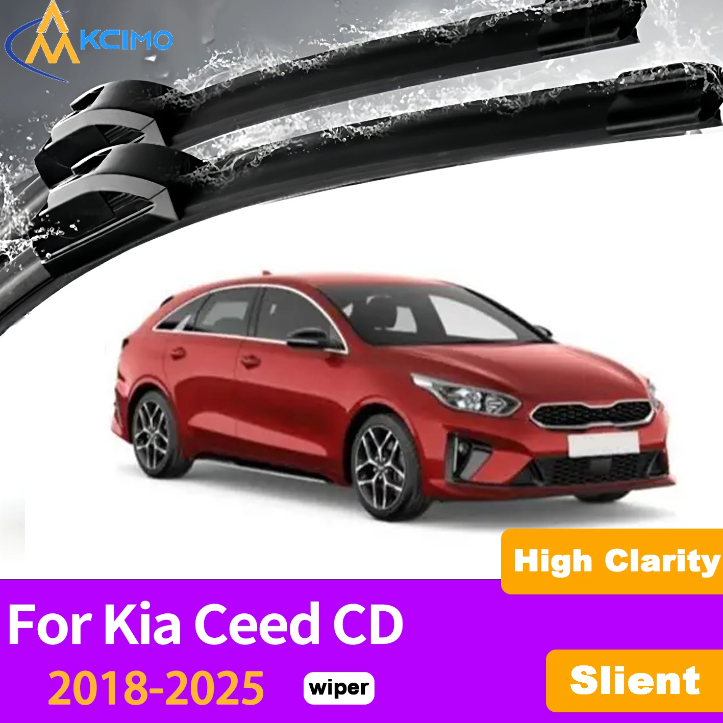 KCIMO 2PCS Front Windshield Wiper Blades For Kia Ceed/CD/XCeed/Proceed 2018-2025 Deep Cleaning Replacement Auto Parts
KCIMO 2PCS Front Windshield Wiper Blades For Kia Ceed/CD/XCeed/Proceed 2018-2025 Deep Cleaning Replacement Auto Parts