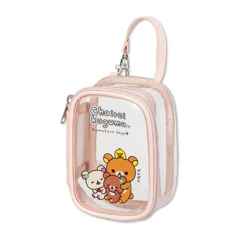 Rilakkuma Pvc Transparent Waterproof Pendant Bag Cartoon Wallet Small Item Storage Bag Outward Doll Bag Pain Bag Birthday Gift
Rilakkuma Pvc Transparent Waterproof Pendant Bag Cartoon Wallet Small Item Storage Bag Outward Doll Bag Pain Bag Birthday Gift