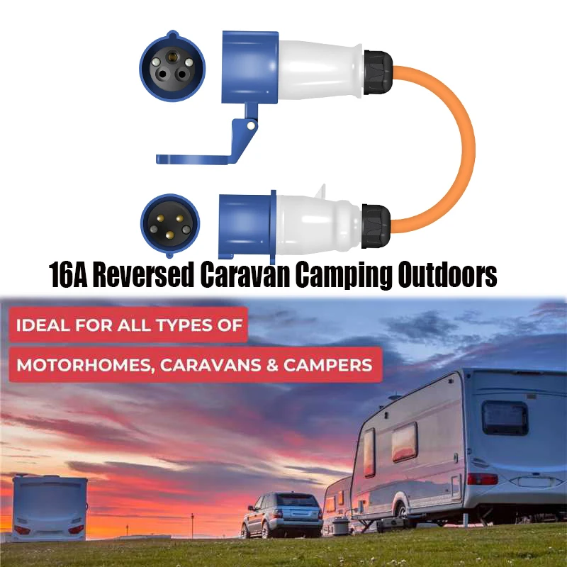 Адаптер обратной полярности для каравана, автофургона, разъем кабеля питания для сети, подключение 16А, караван, кемпинг, дом на колесах, аксессуары для лодок 
Адаптер обратной полярности для каравана, автофургона, разъем кабеля питания для сети, подключение 16А, караван, кемпинг, дом на колесах, аксессуары для лодок