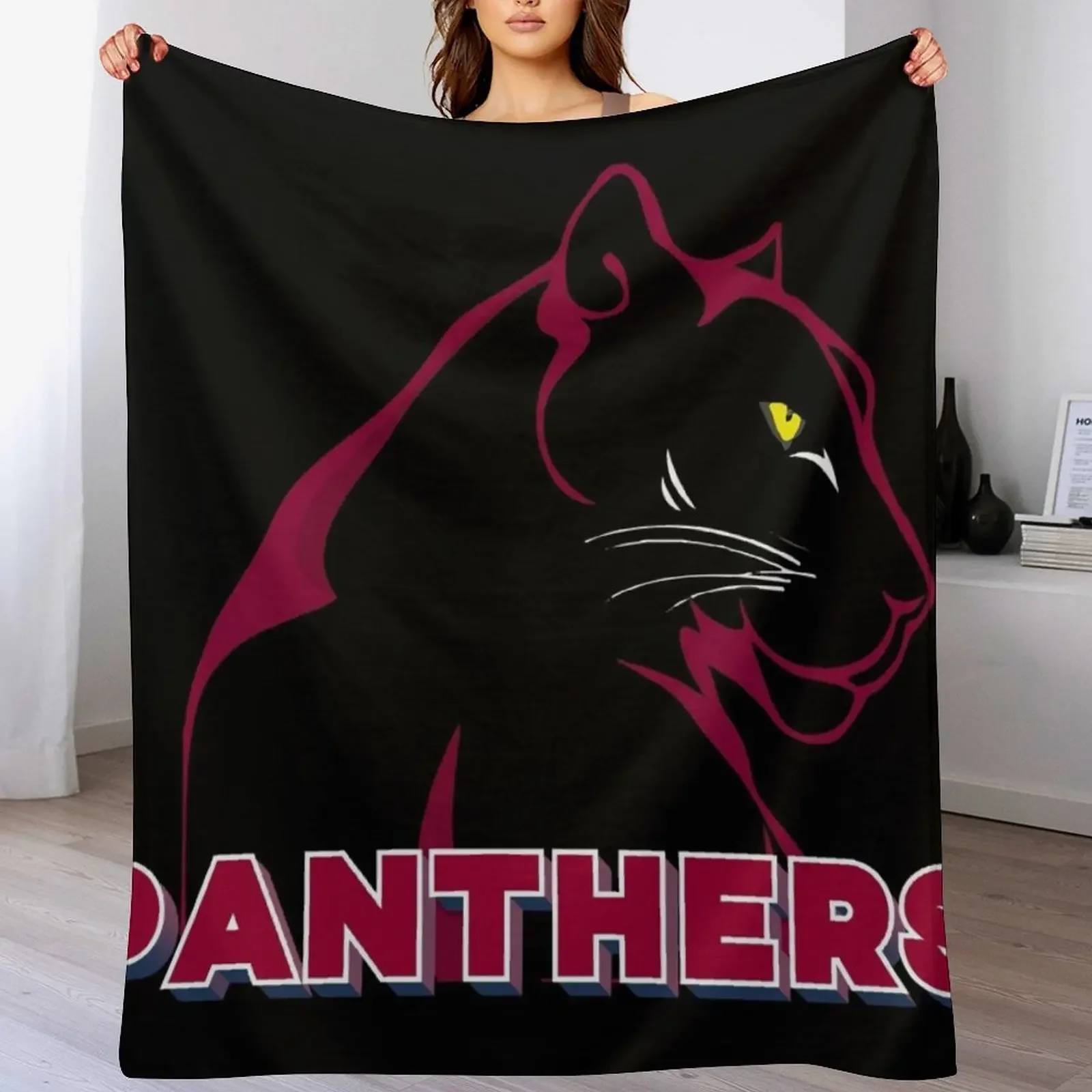 Panthers Throw Blanket All Season Soft Lightweight Blanket for Home
Panthers Throw Blanket All Season Soft Lightweight Blanket for Home