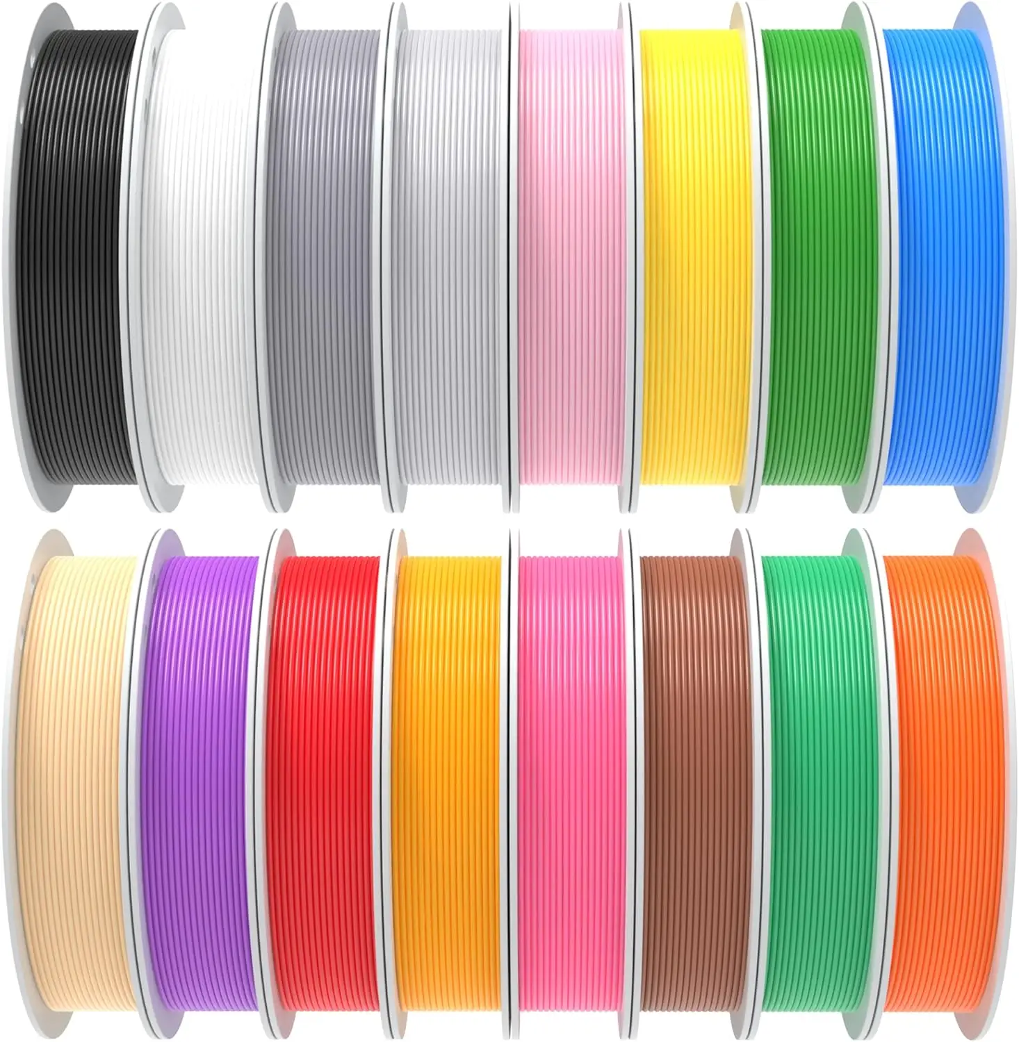 PETG 3D Printer Filament 1.75mm High Precision Durable Strong Filament Mith Better Flow Dimensional Accuracy +/- 0.02mm
