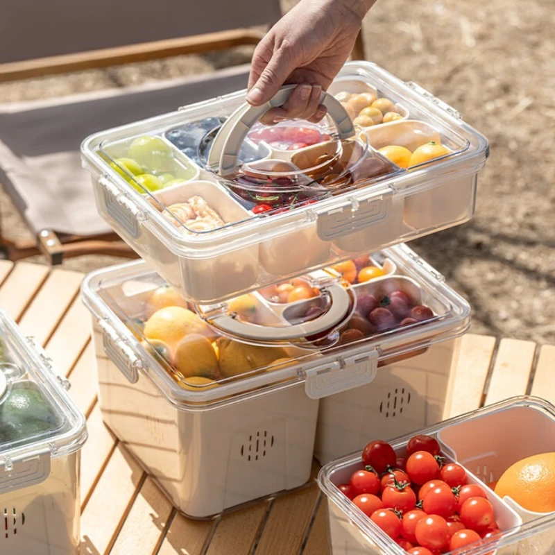 Fresh-keeping box Portable portable fruit box Large-capacity fresh-keeping food-grade outdoor camping picnic boxs
Fresh-keeping box Portable portable fruit box Large-capacity fresh-keeping food-grade outdoor camping picnic boxs