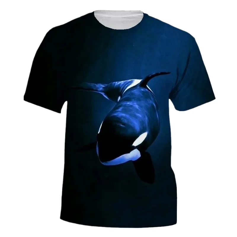 2025 Summer New Cute Dolphin Pattern Men's Printed T-shirt Street Pop Harajuku Round Neck Plus Size Fashion Top Short Sleeve Clo
2025 Summer New Cute Dolphin Pattern Men's Printed T-shirt Street Pop Harajuku Round Neck Plus Size Fashion Top Short Sleeve Clo