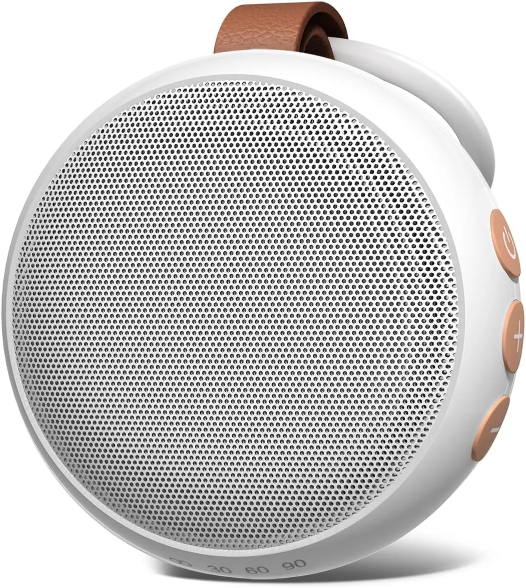Portable White Noise Machine with 30 Sounds, Rechargeable, 22H Battery, 4 Timers for Baby & Adults
Portable White Noise Machine with 30 Sounds, Rechargeable, 22H Battery, 4 Timers for Baby & Adults